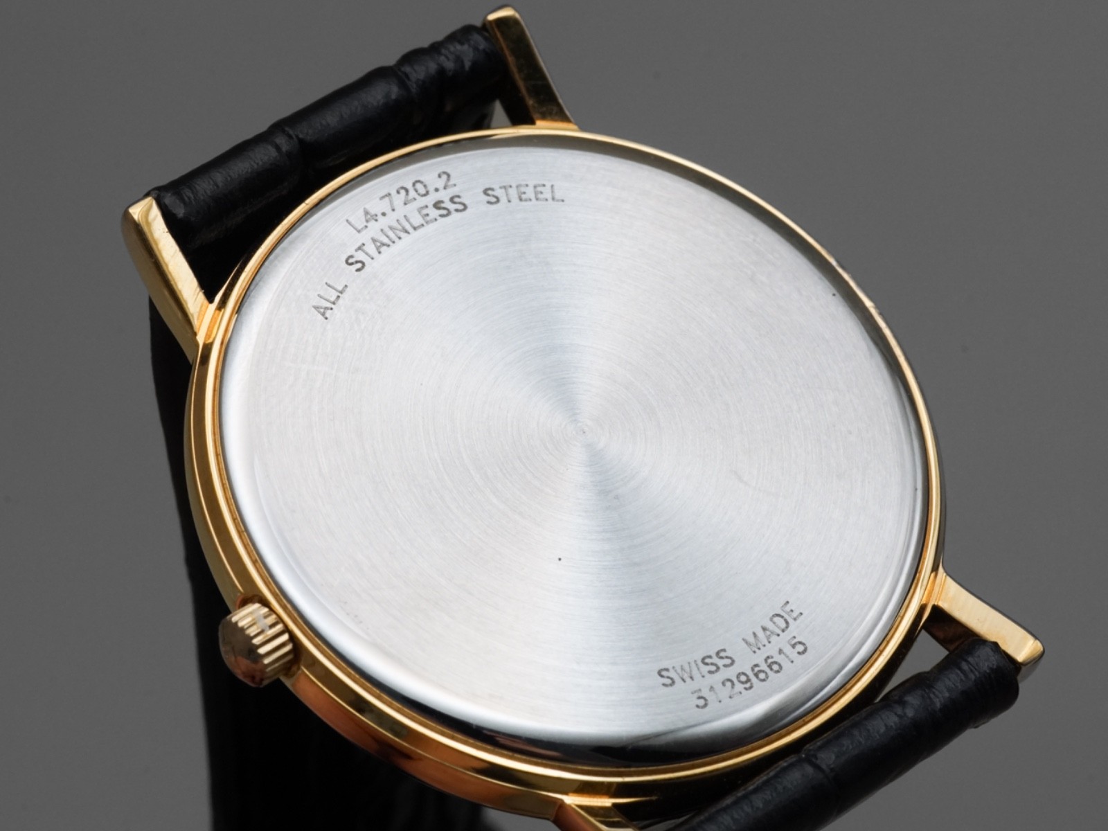 Longines Grand Classic L4.720.2 Vintage Quartz Men’s Watch 33mm Gold Dial
