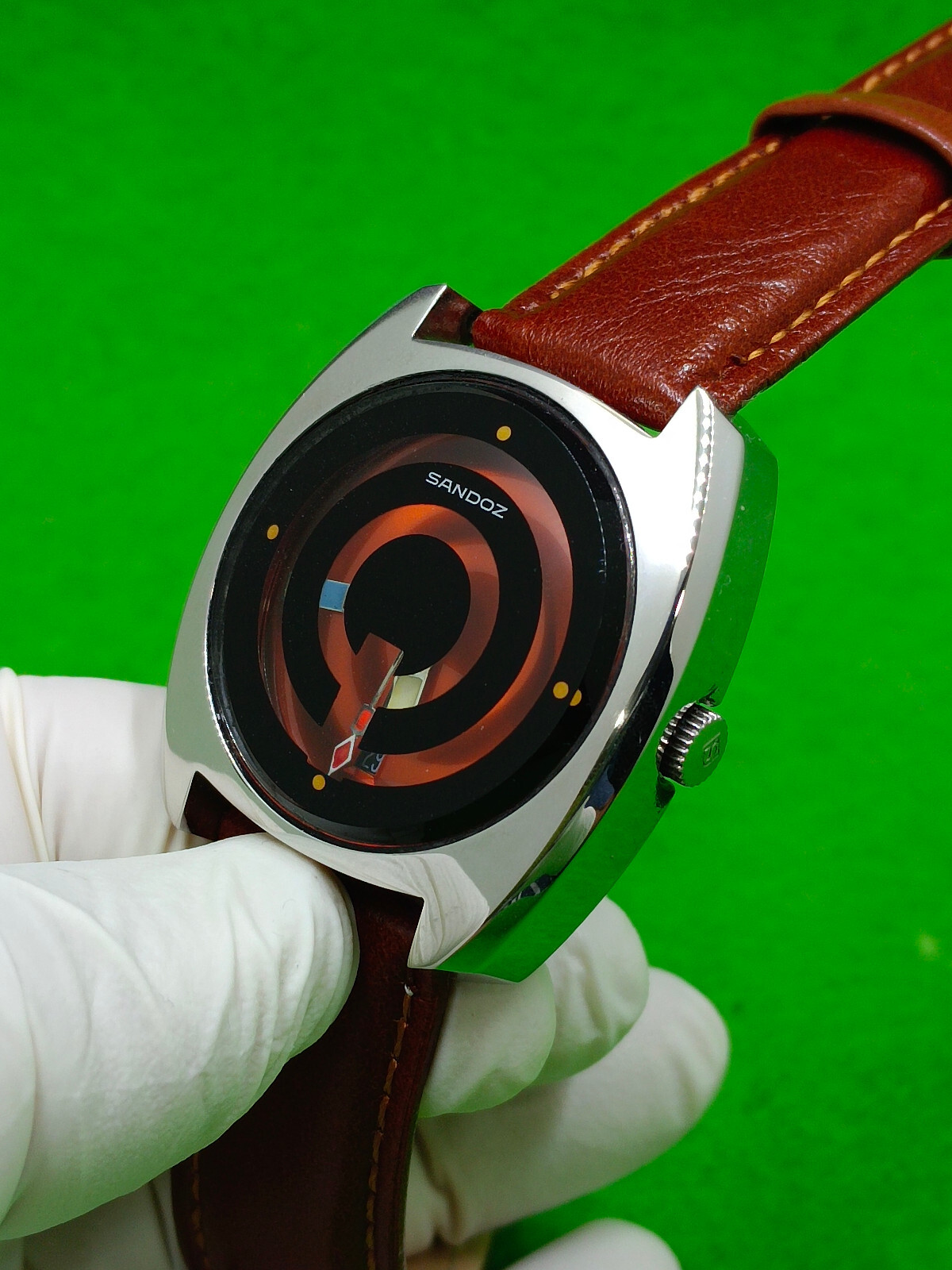 SANDOZ watch Automatic Day / Date Indicator