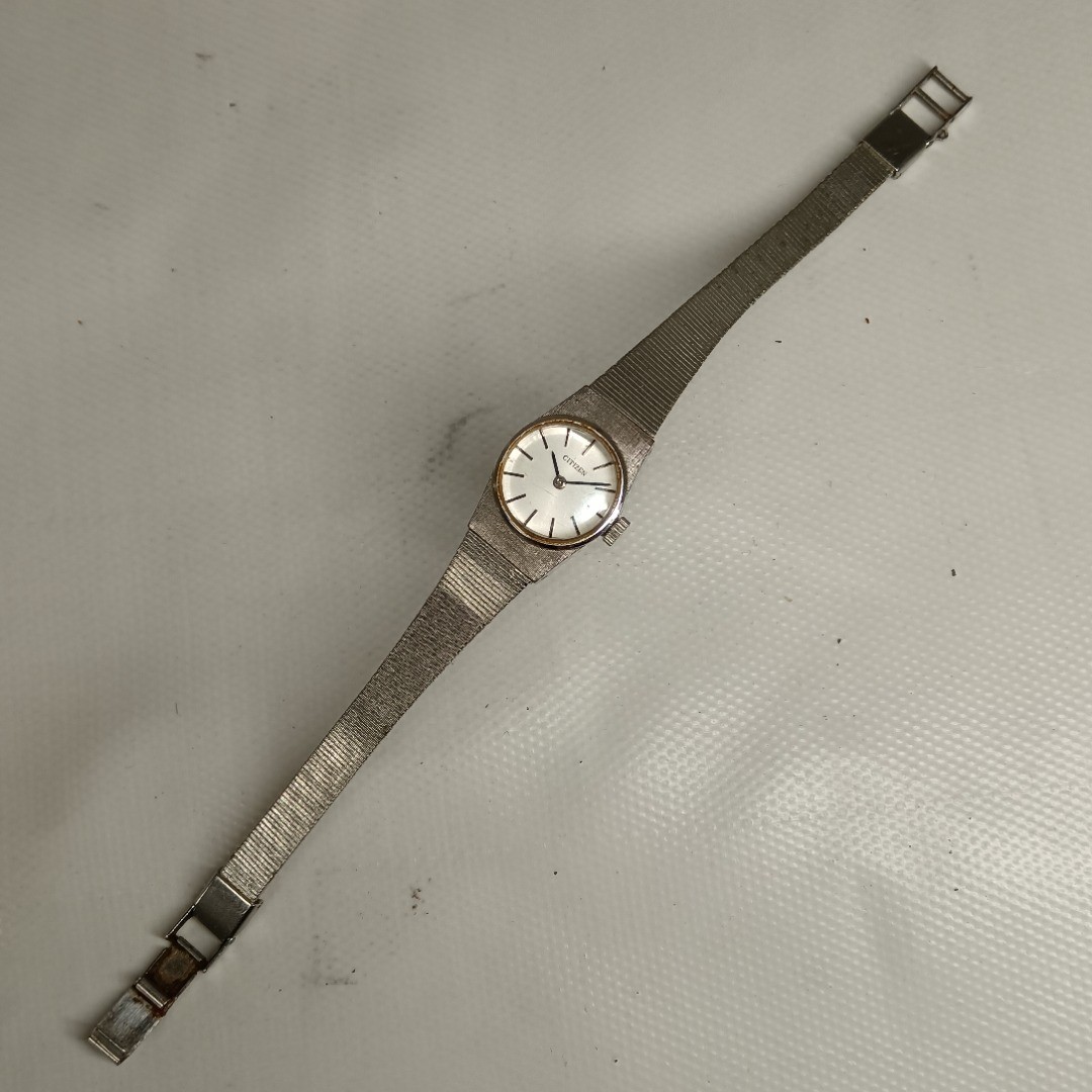 Citizen Wrist Watch Silver Stainless Steel Vintage *Spares/Repairs* | Preloved