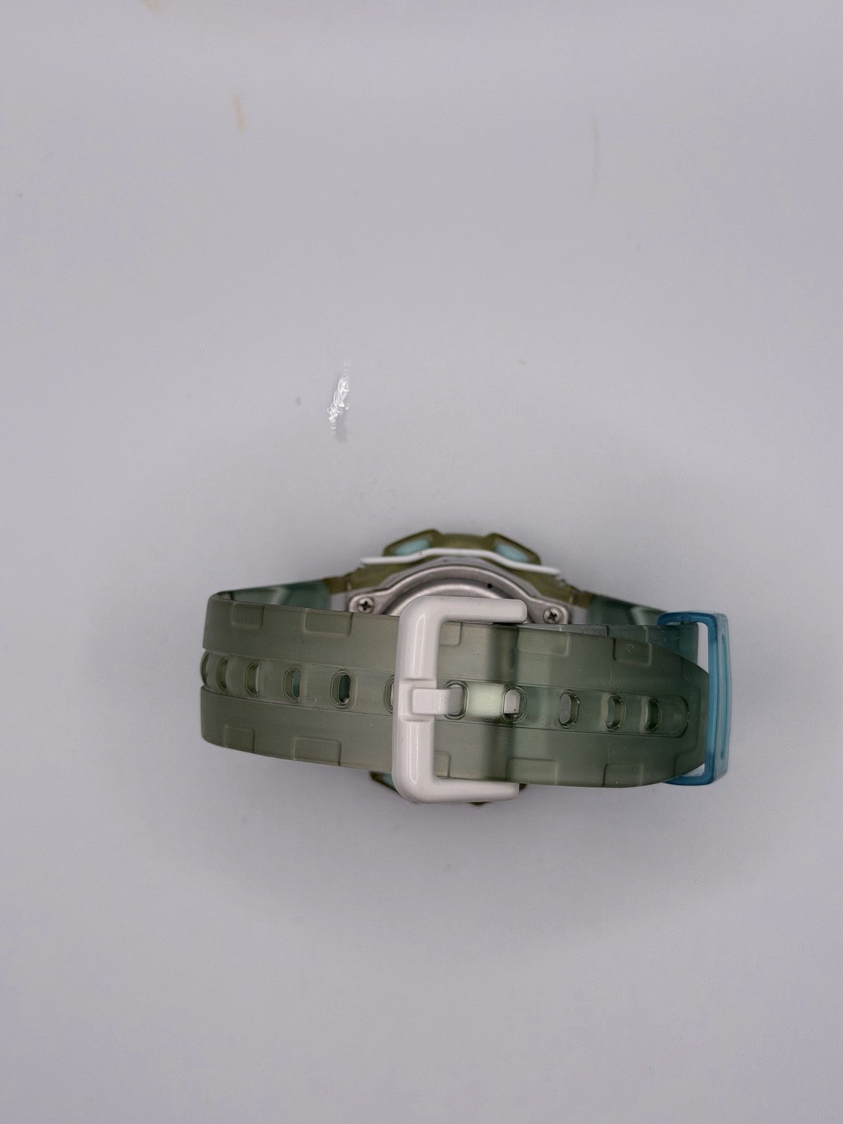Vintage Casio Baby-G BG-142 1564 Digital Watch Green Translucent 10BAR