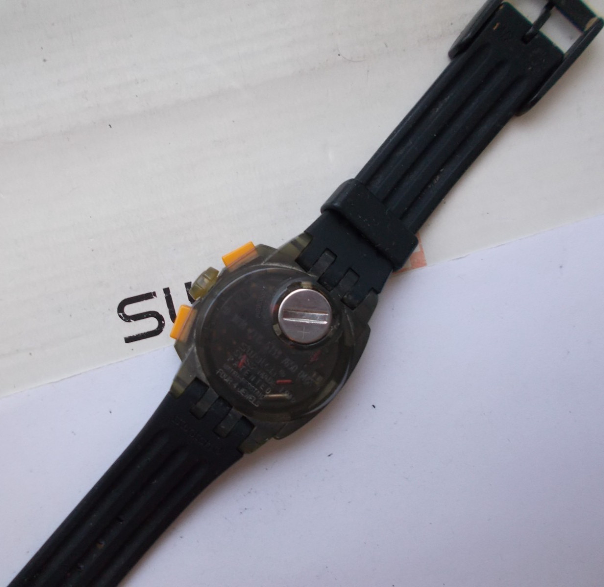 CHRONO ACCESS SWATCH ” SAND DIVER ” ’10 WOW RARE L@@K
