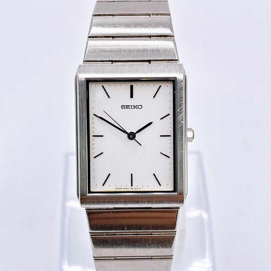 SEIKO 8N41 5010 1988 Anti Magnetic 60G Thin Dress