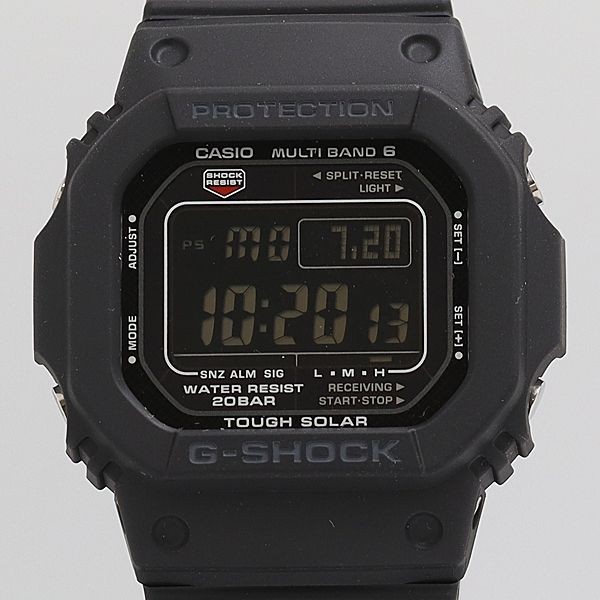 Excellent condition box and CASIO G SHOCK GW M5610U radio solar digital dial men