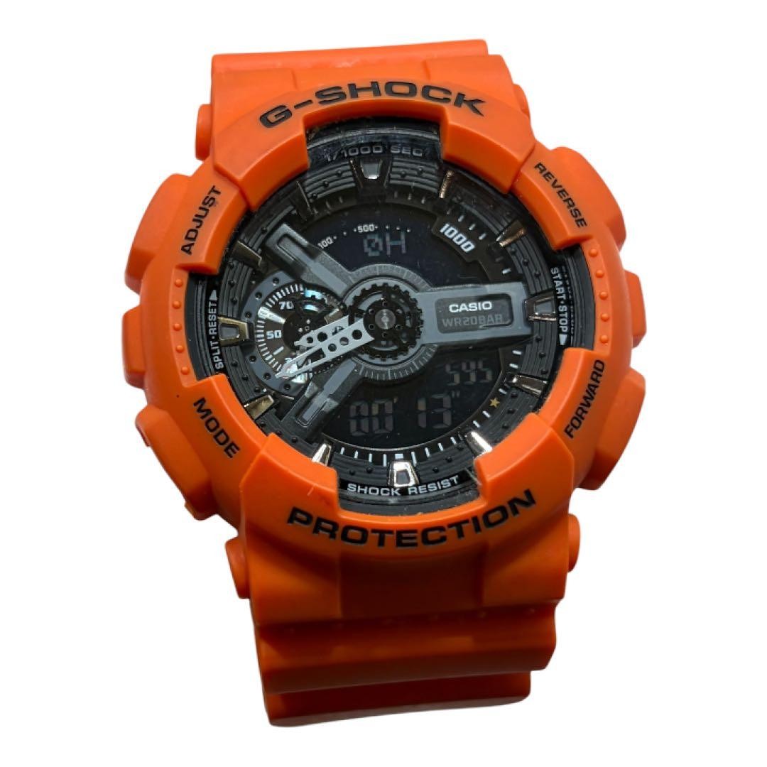 CASIO G-SHOCK GA-110MR Orange, working condition.