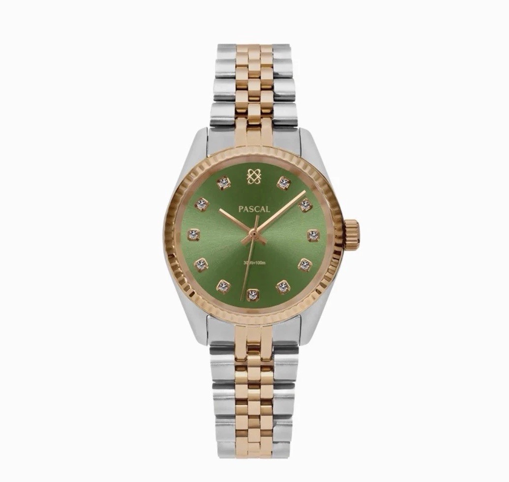 PASCAL Timeless Classic Diamond Watch for Men Women 31mm