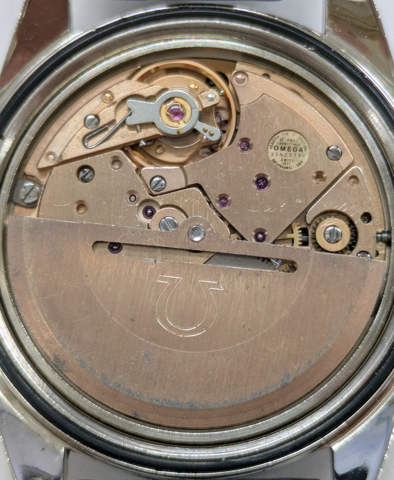 OH Service *N MINT* Vintage OMEGA Constellation Cal.1021 AT Chronometer 36mm Men