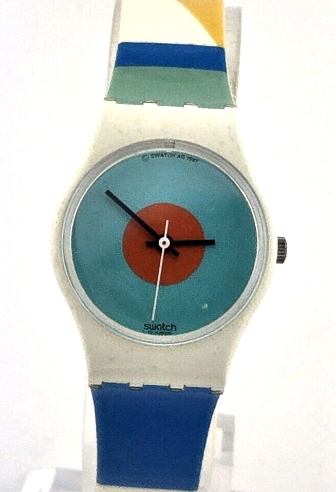 SWATCH Nab Light Womens Watch LW-118 Original Band 1987 (released 1988) NEW BATT