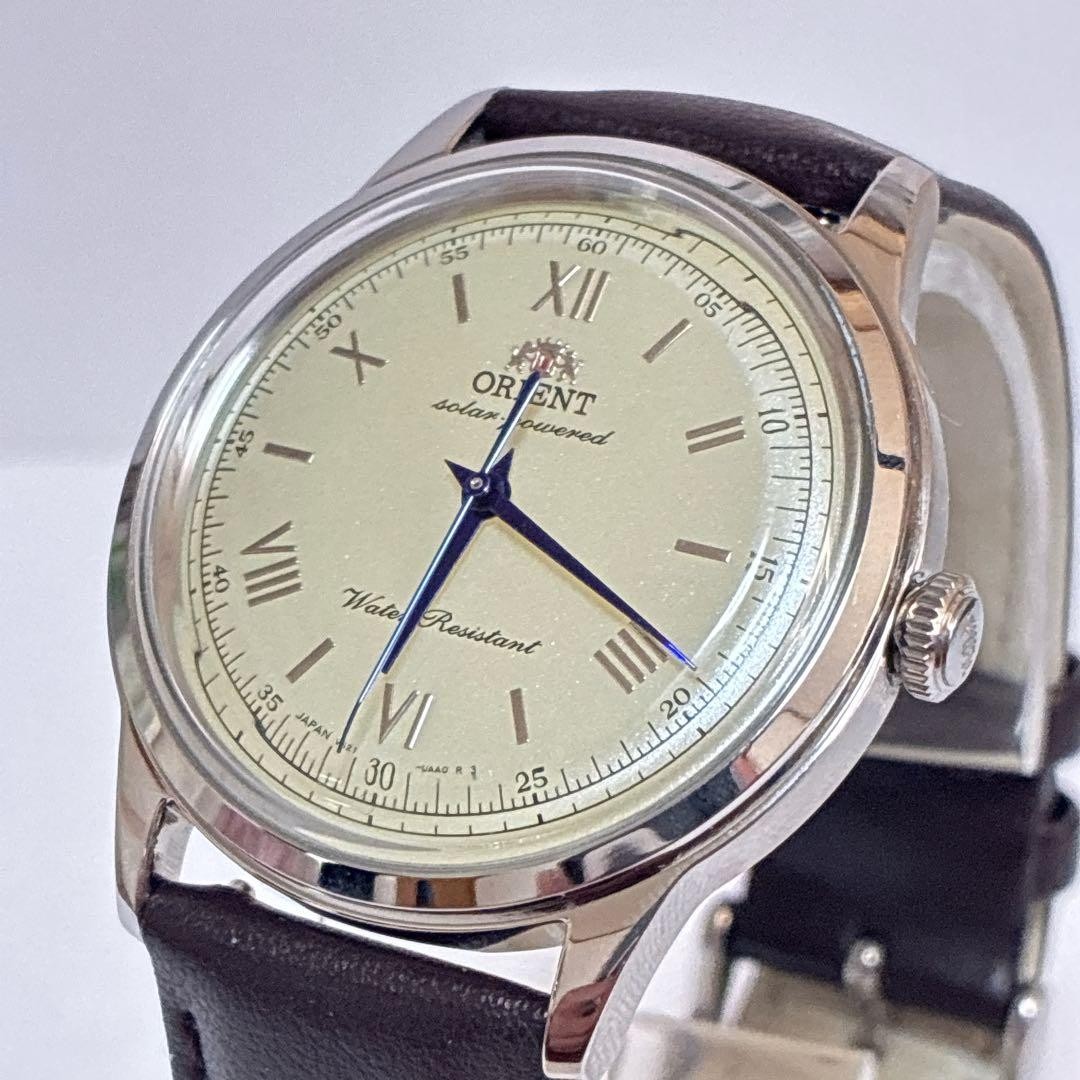 ORIENT Wristwatch Bambino VS21 UAA0 Ivory