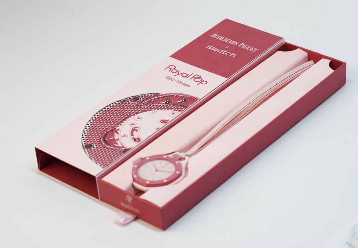 AP X SWATCH | OTTO ROSSO | BRAND NEW SEALED | BAG, BOX AND RECEIPT| 🚚💨✅