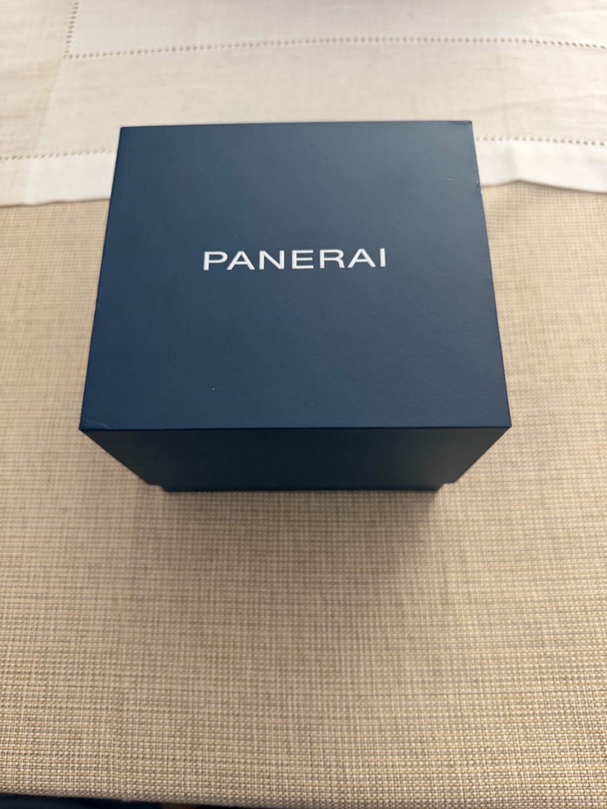Panerai Radiomir Manual Wind Blue Dial Steel Watch PAM1383 PAM01383 B+P