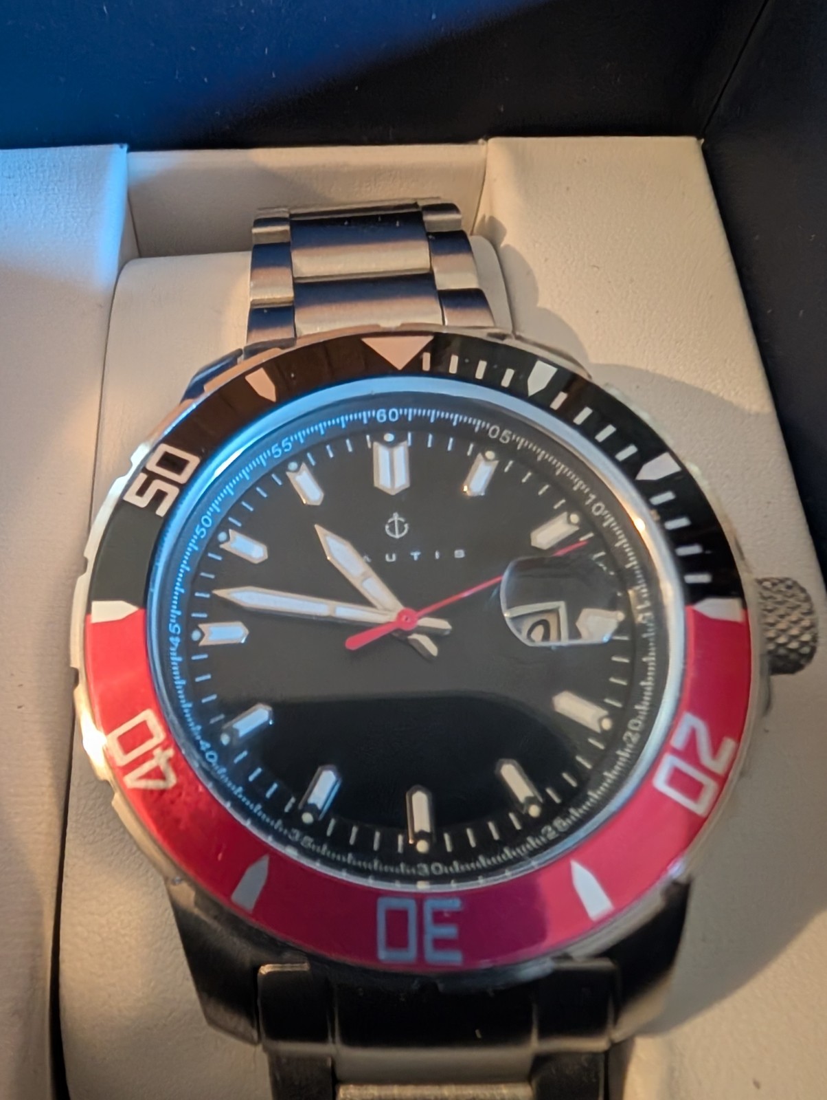 Nautis Admiralty Pro 200 Watch w/Date – Multicolor/Black