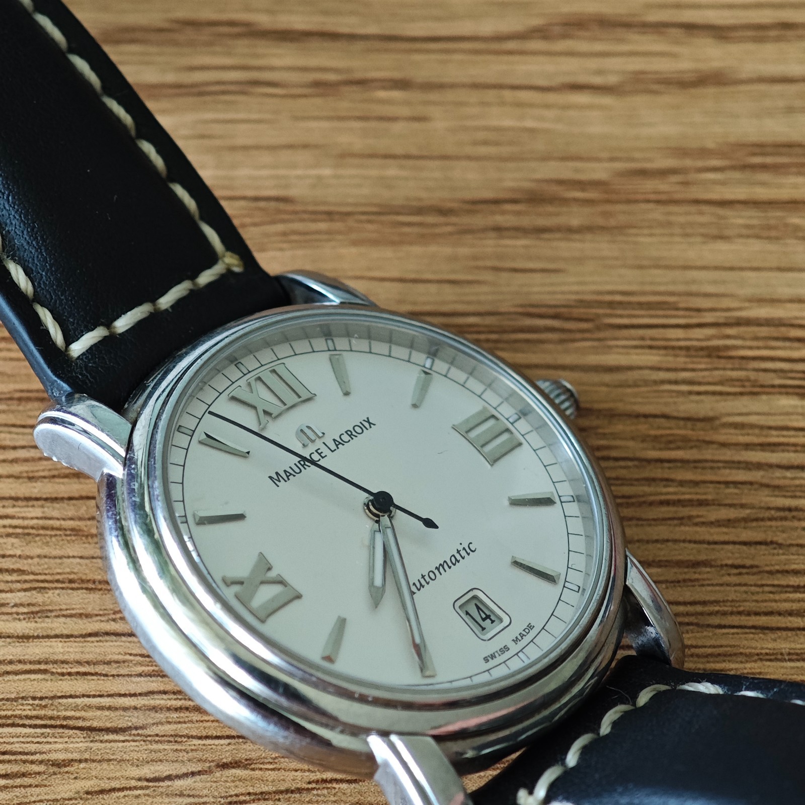 Maurice Lacroix Pontos 68775 Automatic Swiss Made Rare Men’s Watch