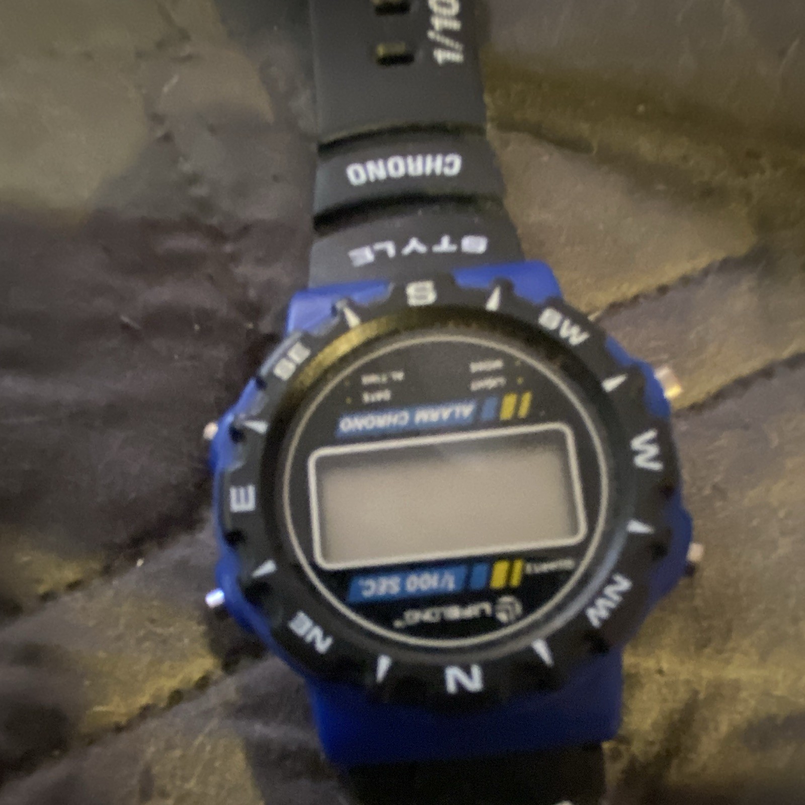 Timex Ironman Digital Quartz Chronograph Alarm 100m Blue/Black 40mm Watch