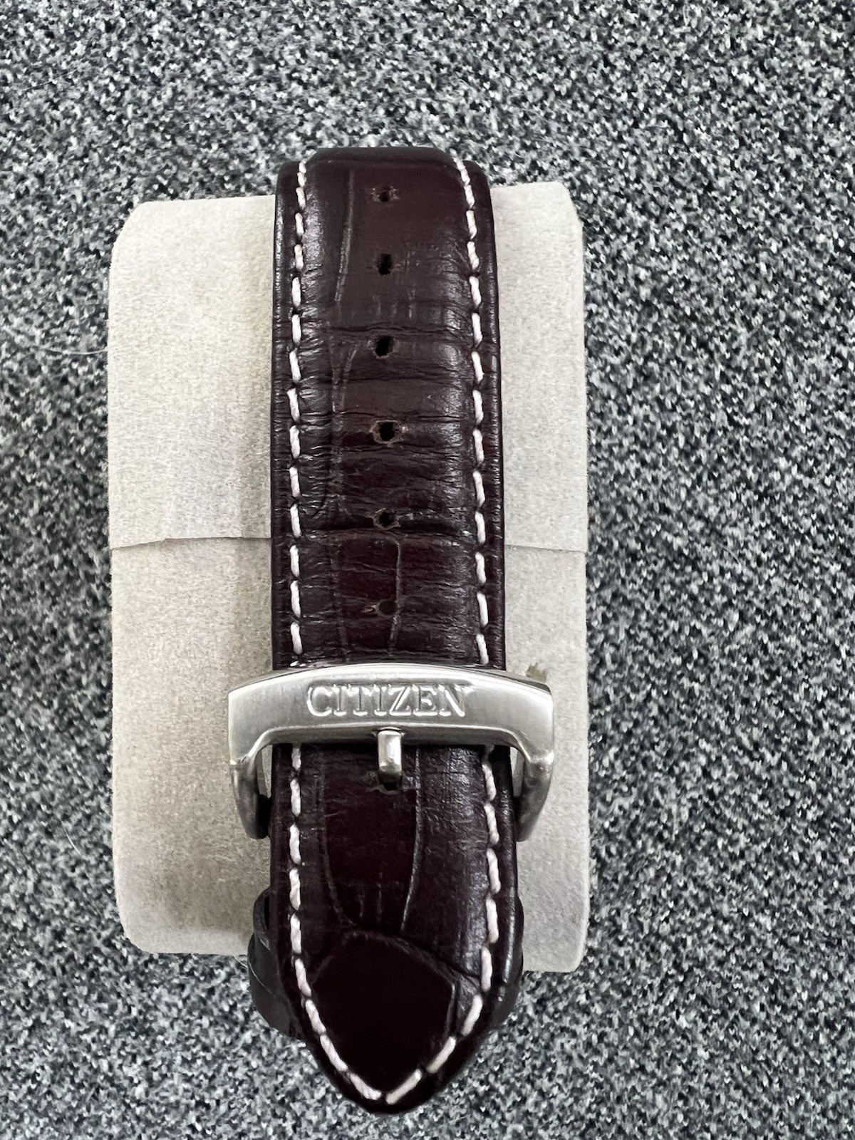 Citizen Signature Collection Automatic 40mm 100m Black Dial Brown Leather Date