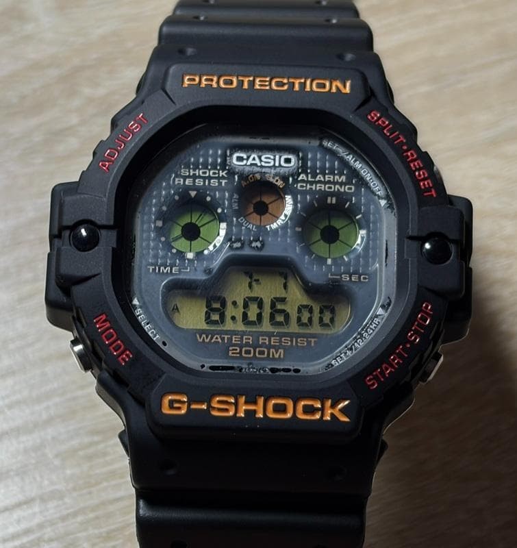 Casio G-Shock DW-5900C-9 Vintage Digital Watch Box Manual