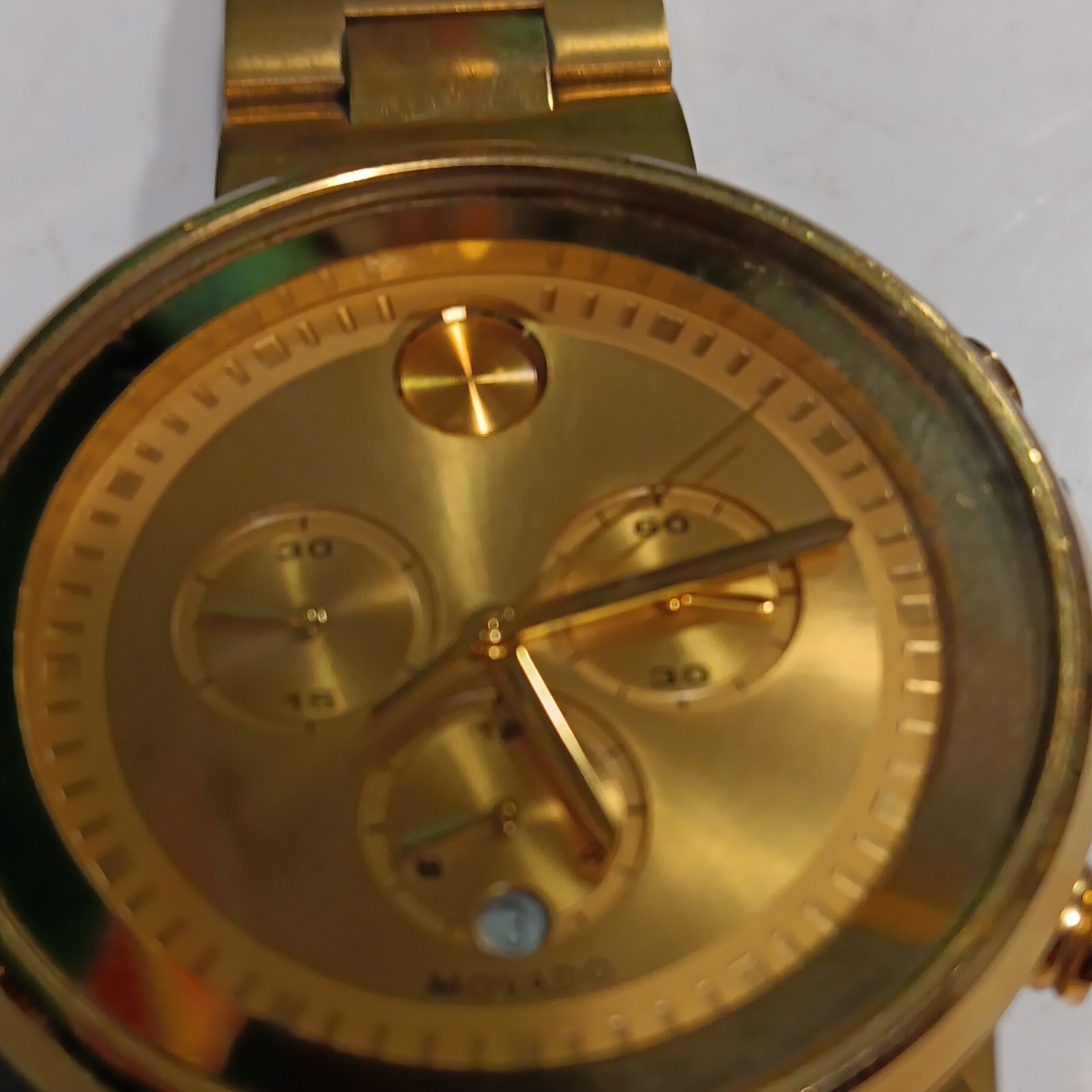 Movado Bold Men’s Watch/business,casual.needs Battery