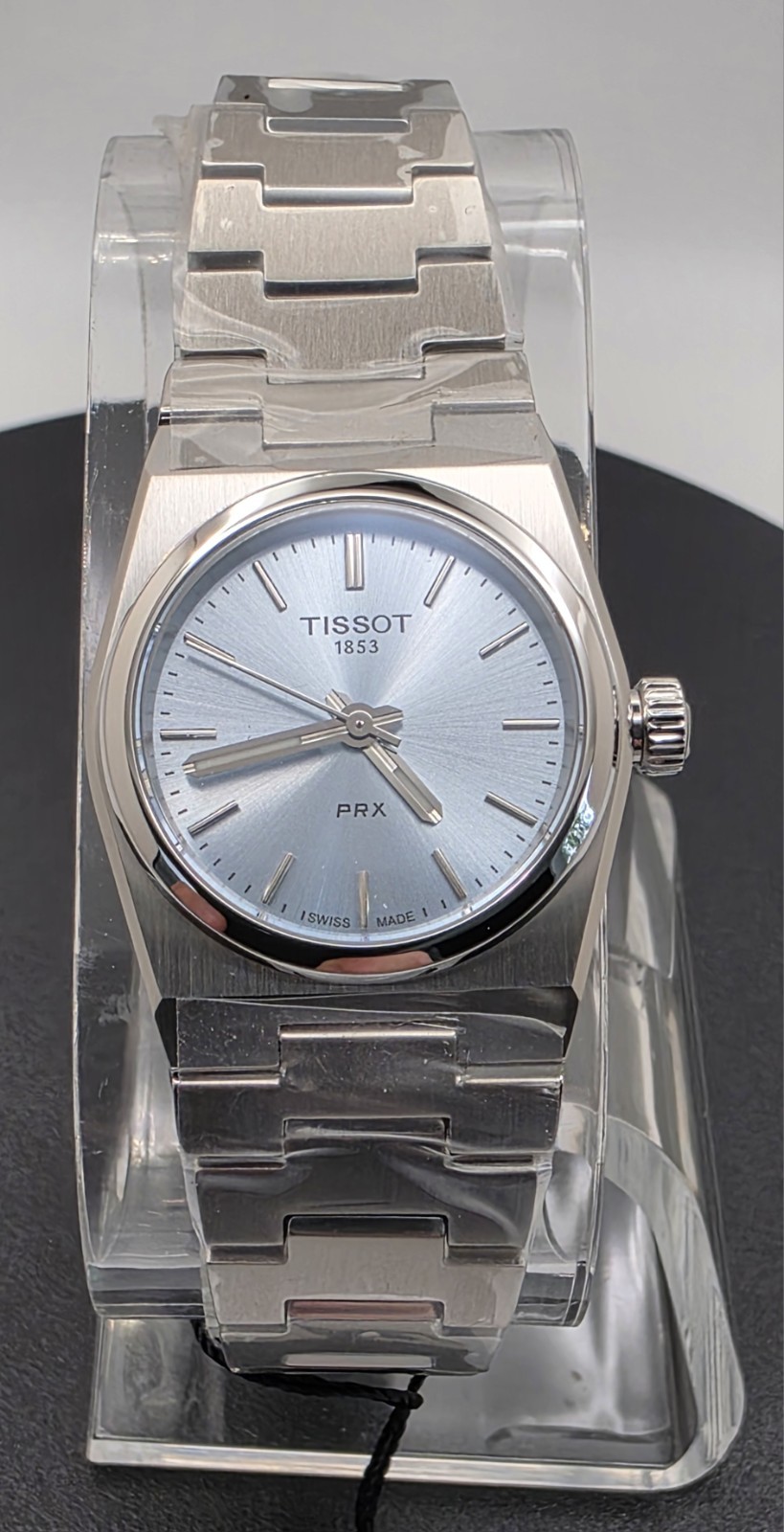 New Tissot PRX Quartz 25mm Ice Blue Dial Steel Women’s Watch T137.010.11.351.00