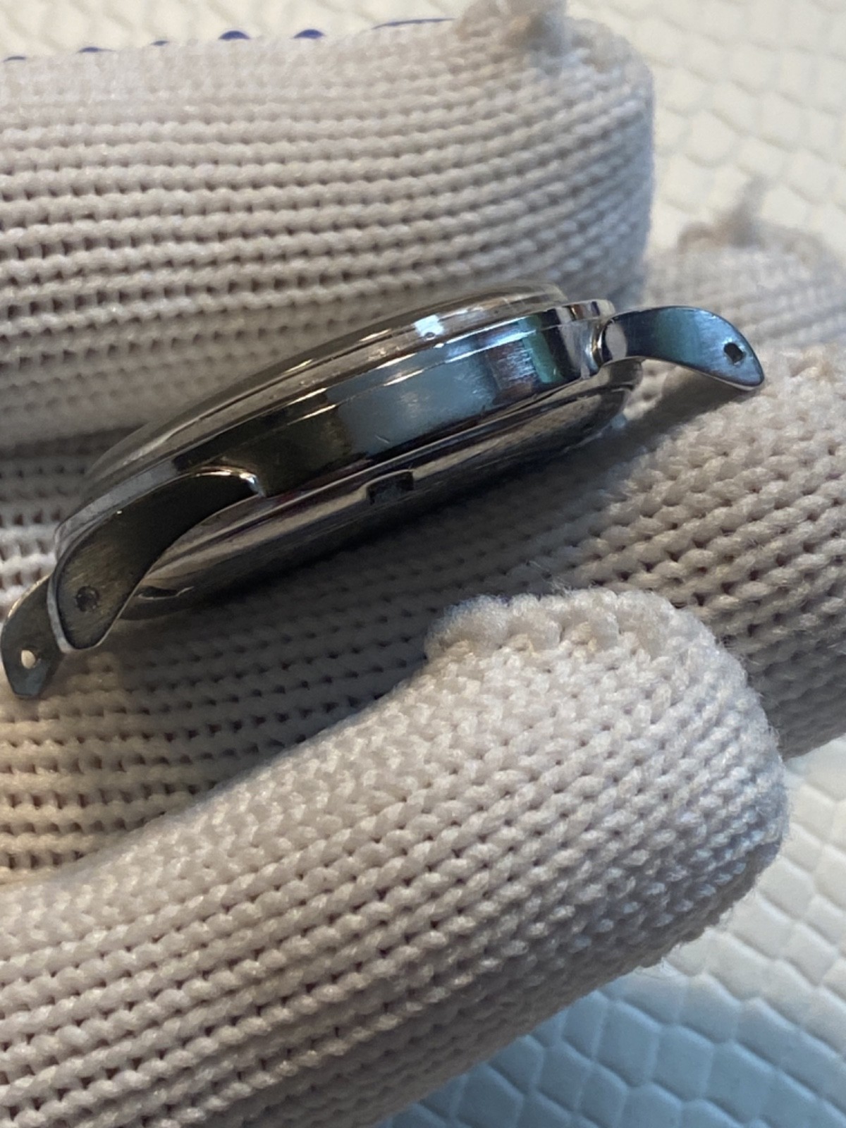 A 1949 35mm ALL Original Steel Tissot “Pointer Date” w/famous Cal., 27 Movement!