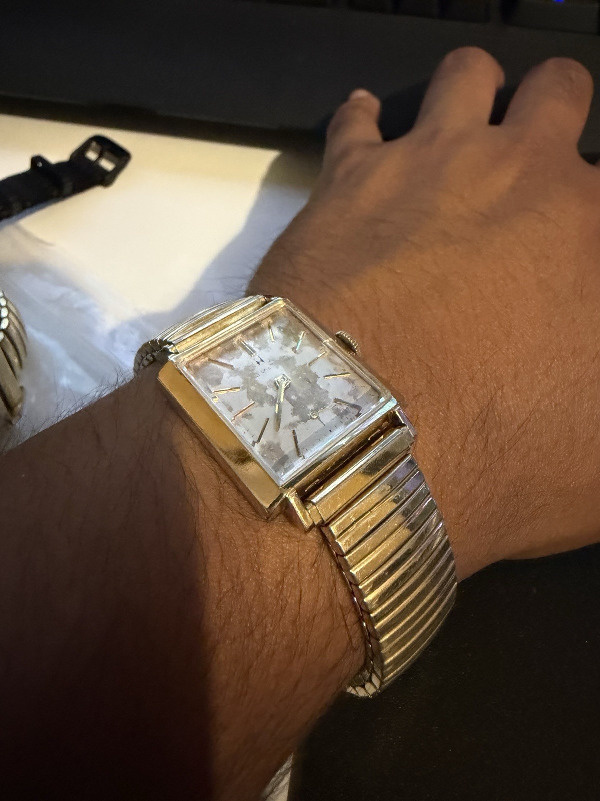 Hamilton Vintage Men’s Wristwatch Gold Filled, Manual Wind, USA