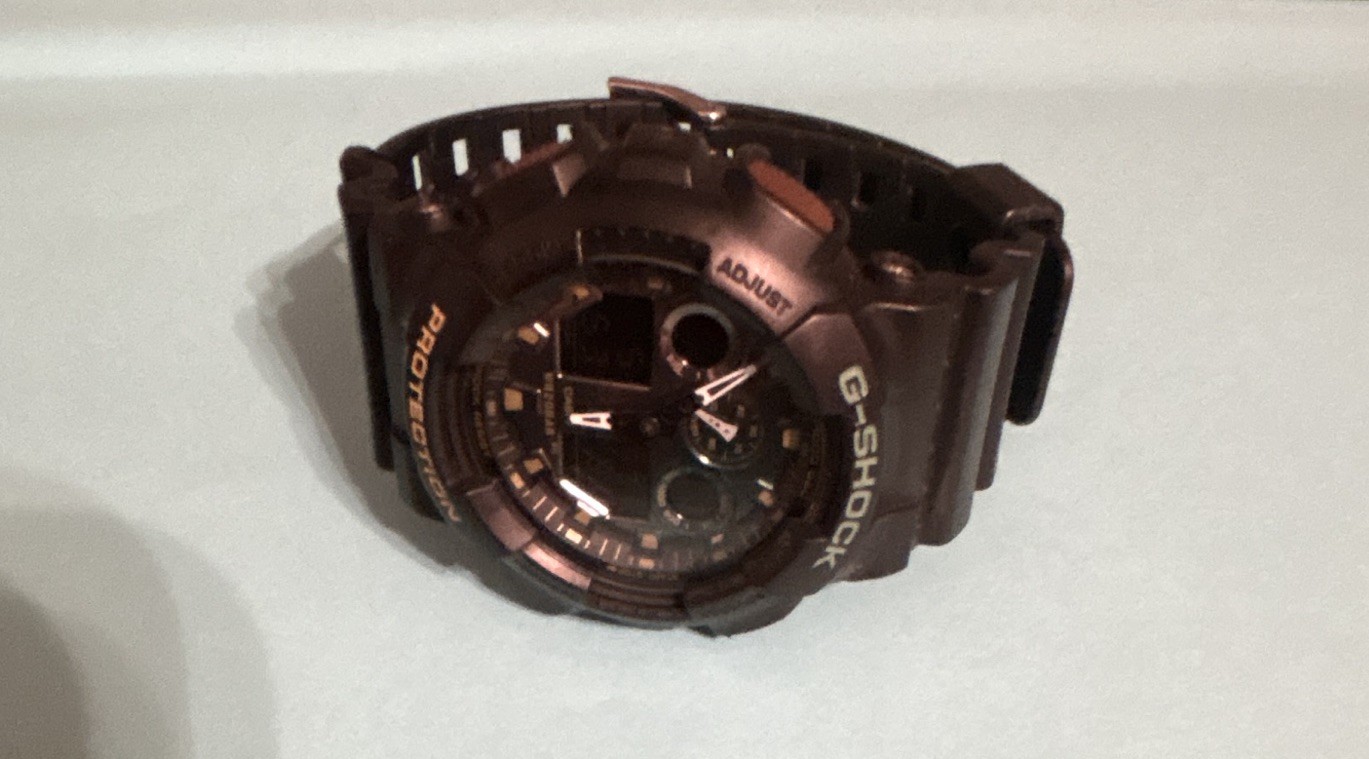 Casio G-SHOCK Shock-Resistant Analog/Digital Black Resin 200m 55mm