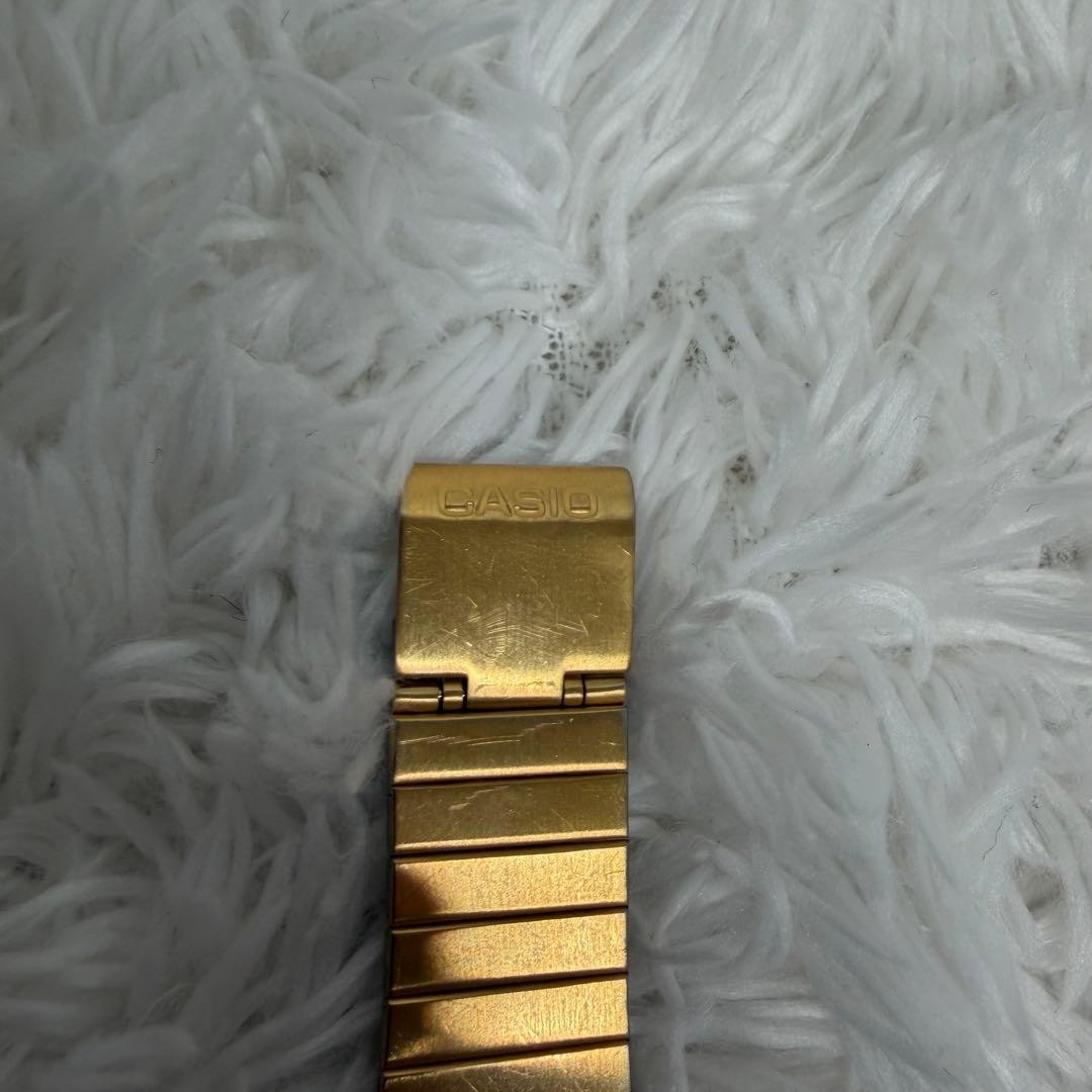 Rare CASIO DBC-610 Data Bank Gold Vintage Watch Functional