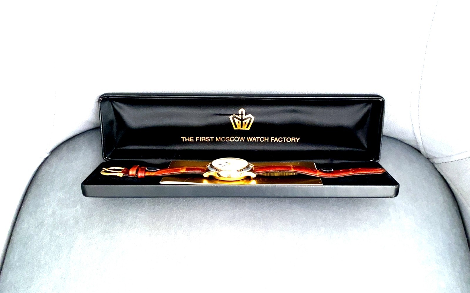 Limited Edition Russian Poljot 3133 President Boris Yeltsin Chronograph Watch