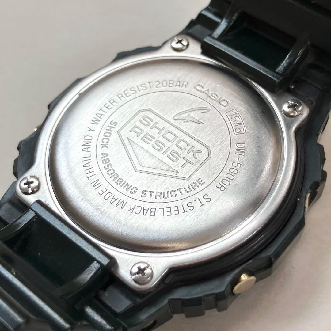 CASIO G-SHOCK DW-5600R-3JF Green Digital Watch From Japan