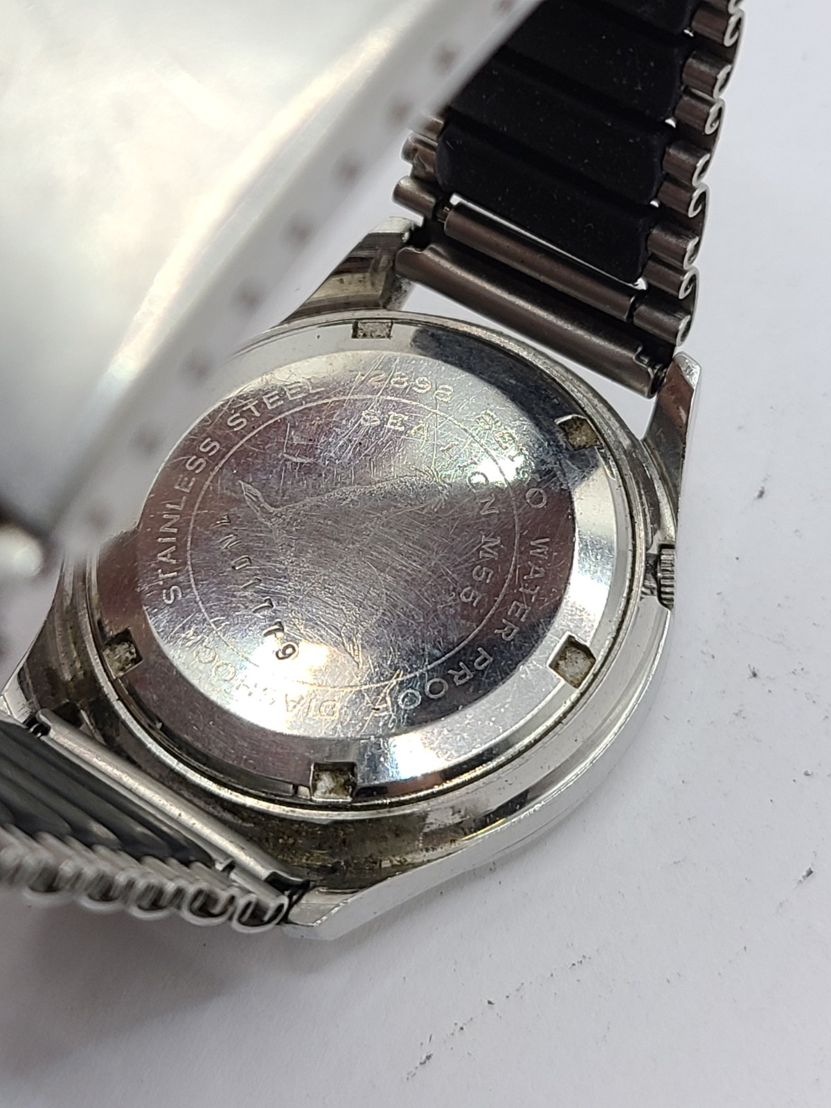 Vintage 1960’s Seiko Sea Lion 2517-0050 Self-Winding Diashock Watch working