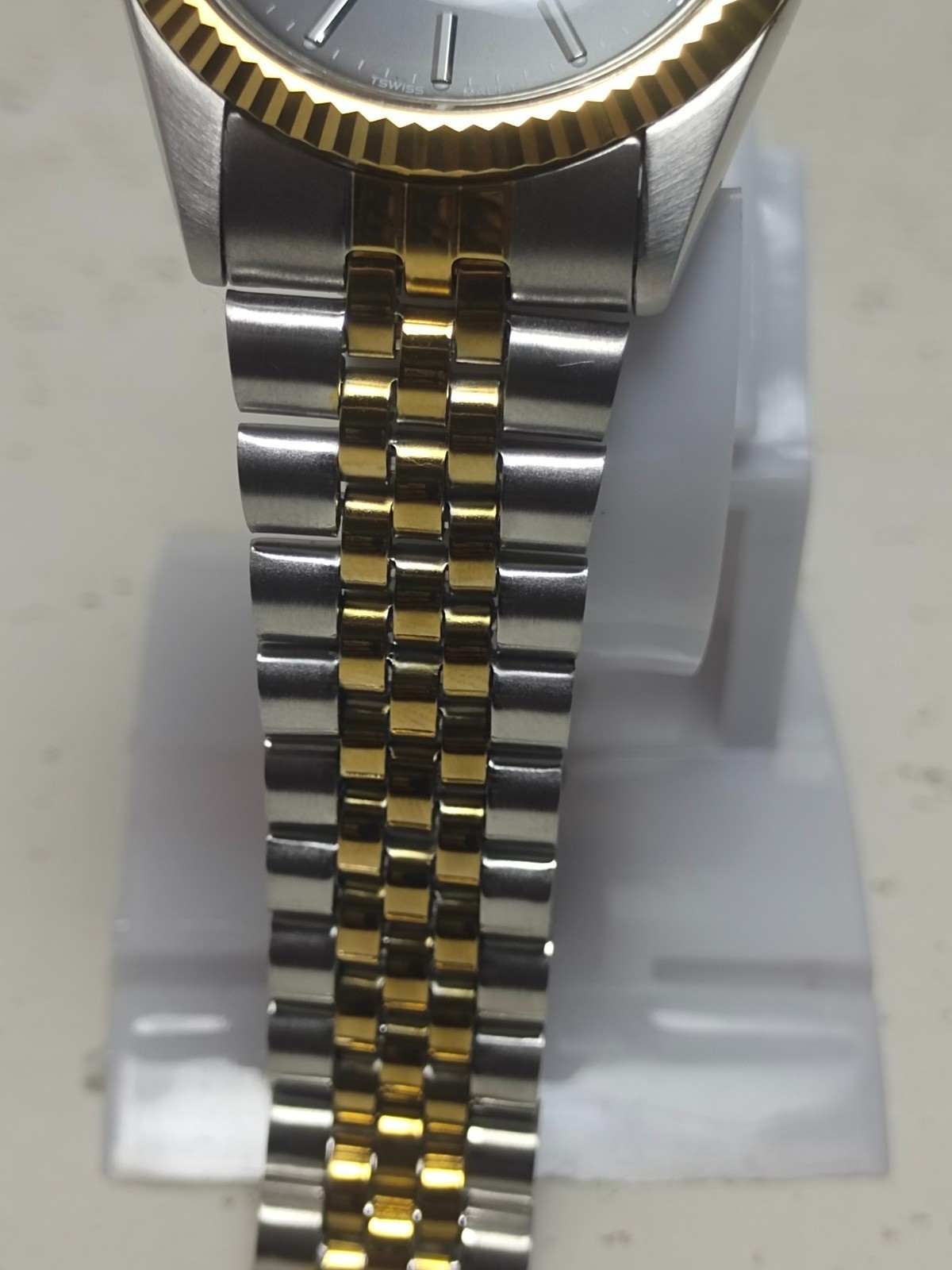 Rado Purple Horse Black Dial Day-Date Automatic Men’s Wristwatch two tone