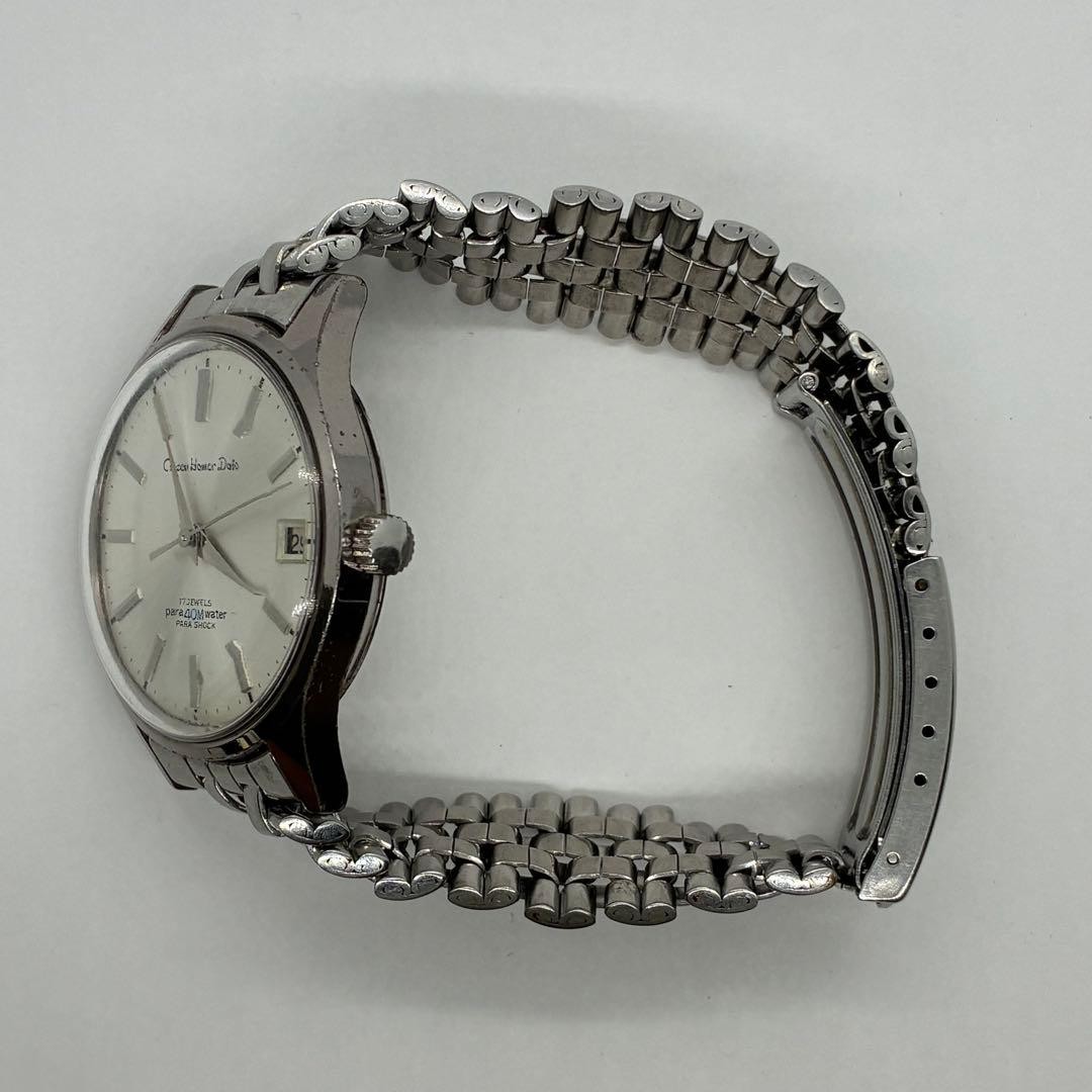 CITIZEN Homer Date 81302-Y, manual winding, working condition, 2330