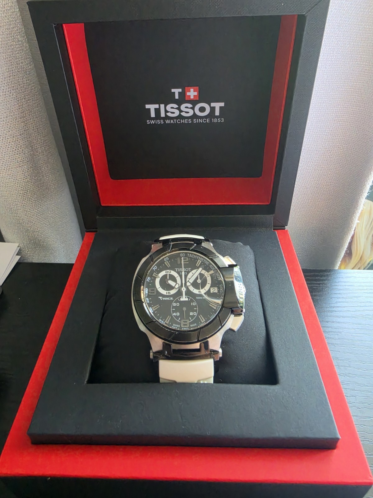 Tissot Men’s T-Race Quartz Chronograph 45mm Watch T1414173705101