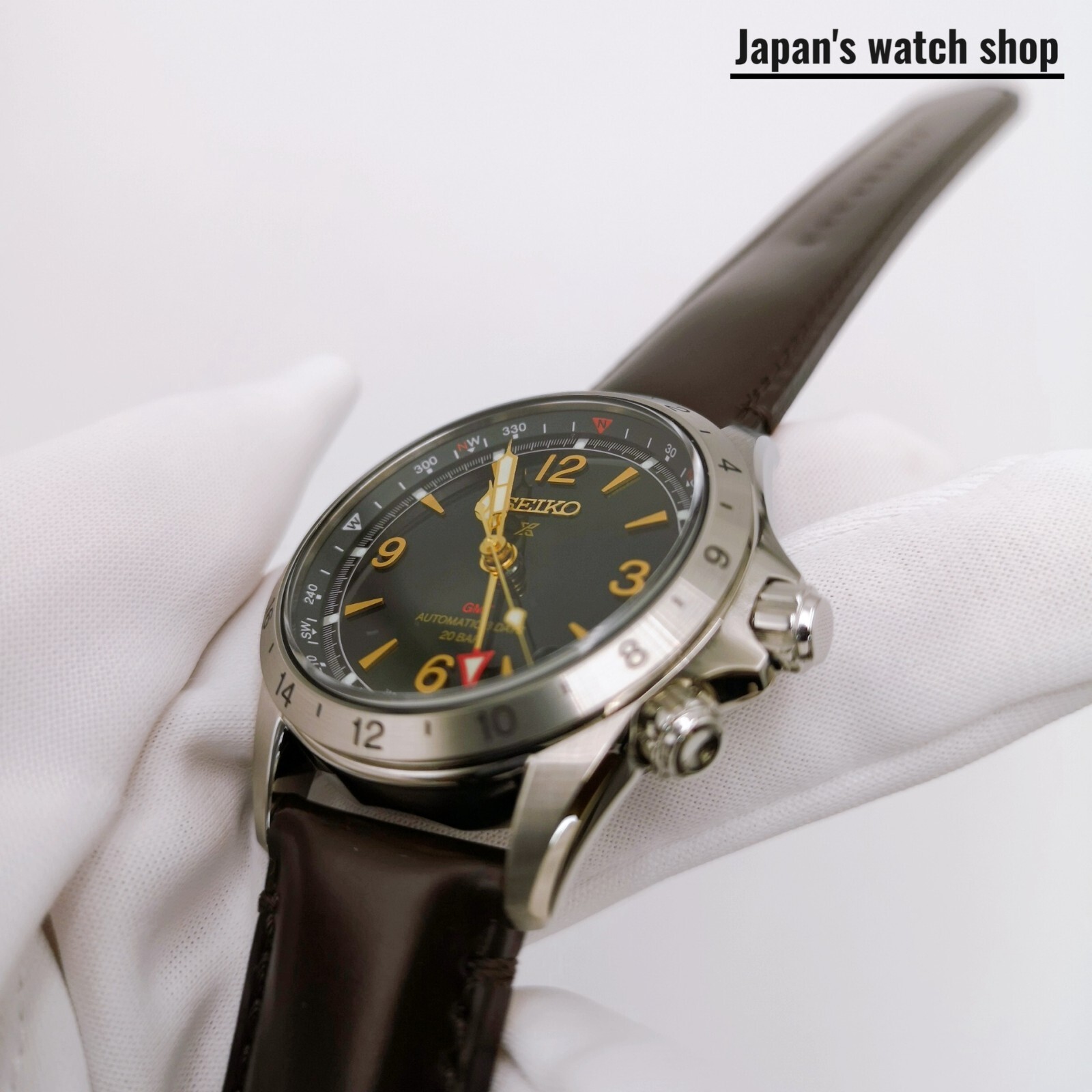 SEIKO PROSPEX Alpinist SBEJ005 Green Mechanical Automatic Men’s Watch New in Box