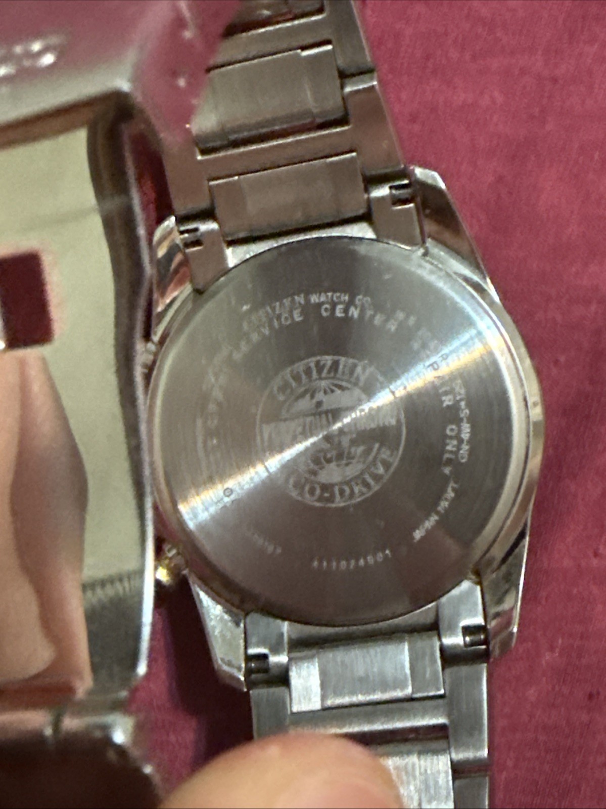 Citizen Eco-Drive E650-S075157 Two Tone Wrist Watch for Men (no Box + 2 Links)