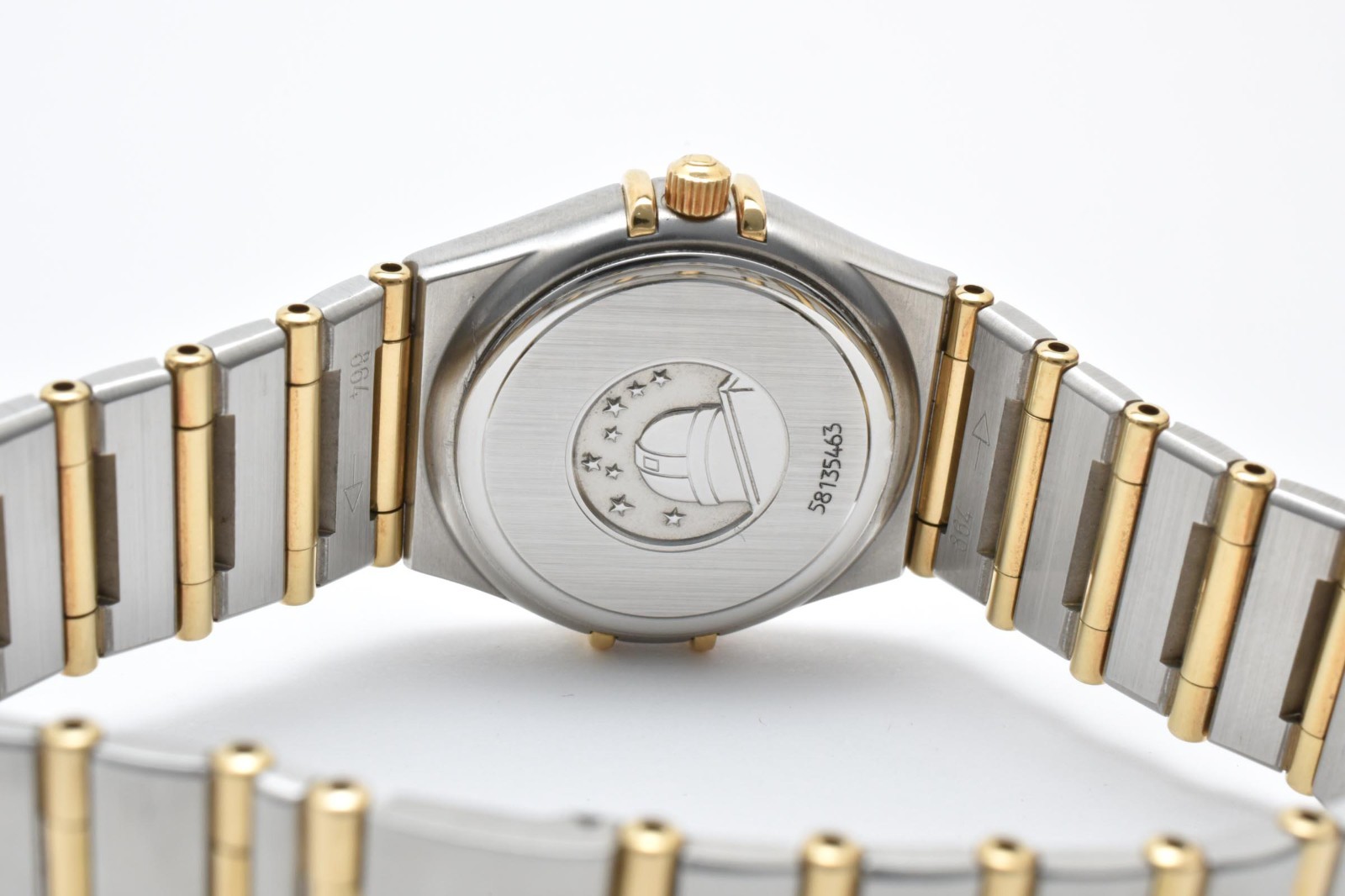 [Box, Paper] OMEGA Constellation 1277.70 Cal.1456 Diamond Bezel Shell Dial Watch