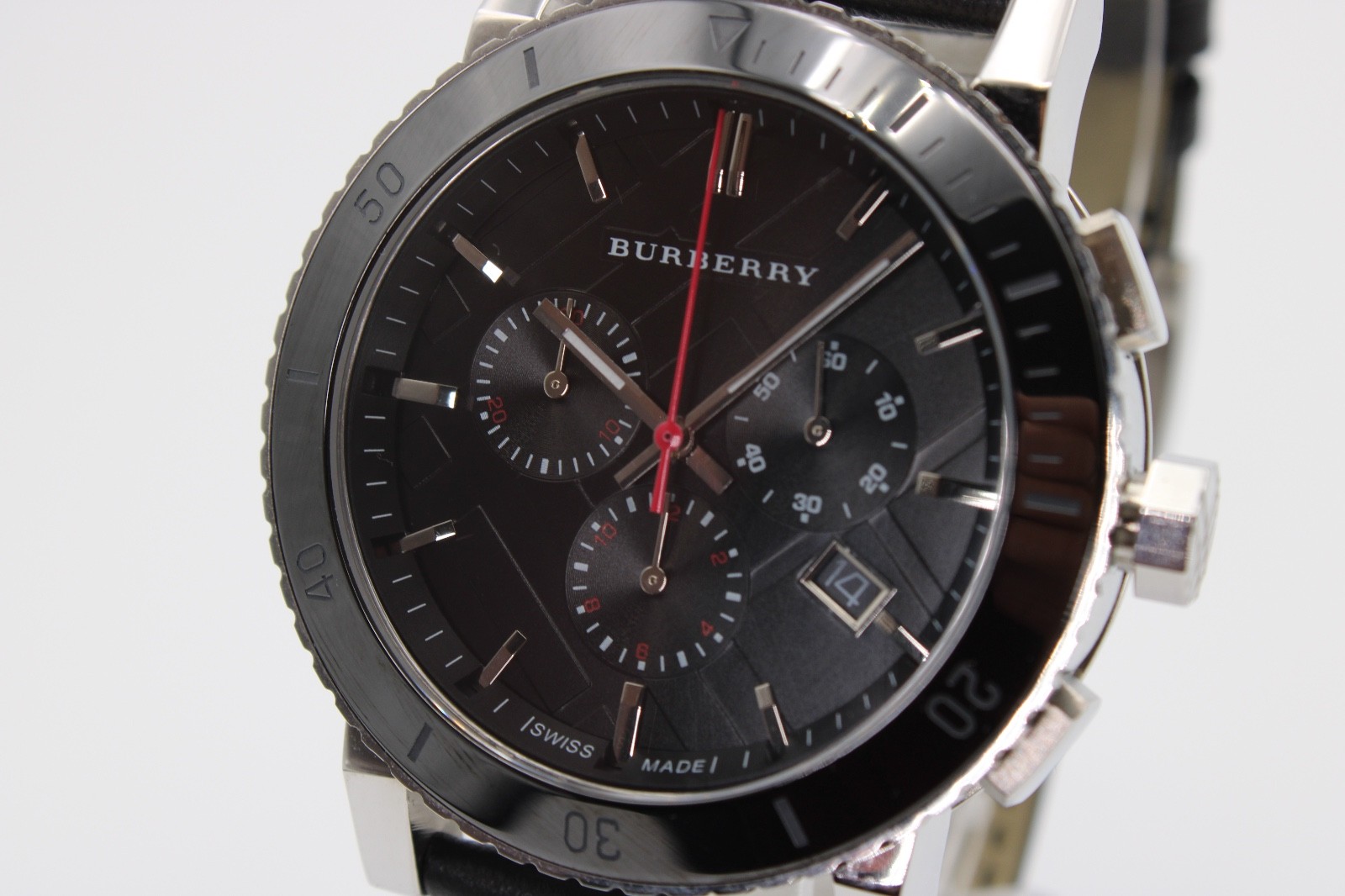 BURBERRY The City BU9382 Chronograph Black Dial Men’s Watch 42mm