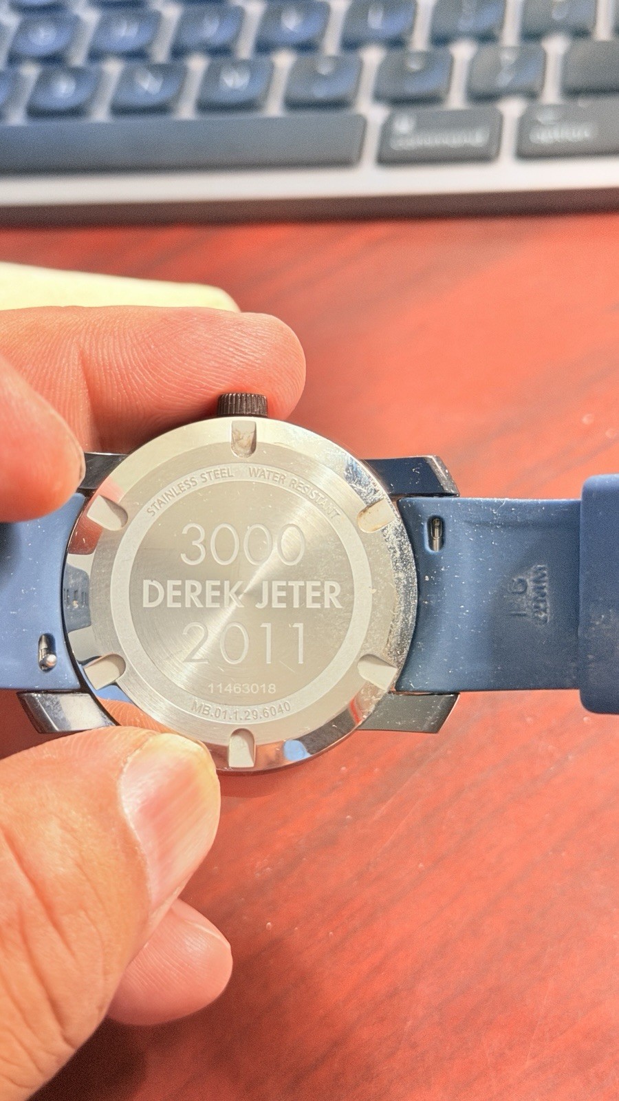 Rare Movado Bold Derek Jeter 3000 Hit limited Edition Watch 2011. Only 300 Made