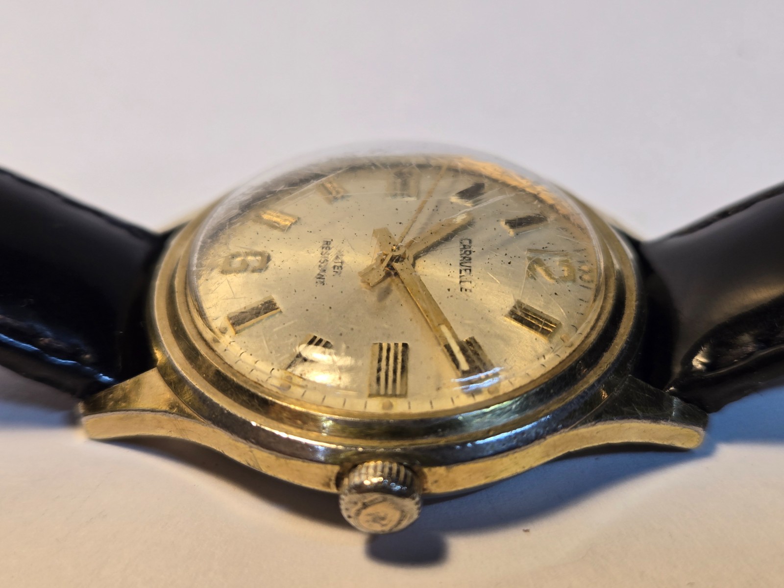 Vintage CARAVELLE By Bulova N3 Men’s Watch ~ Runs/Japan