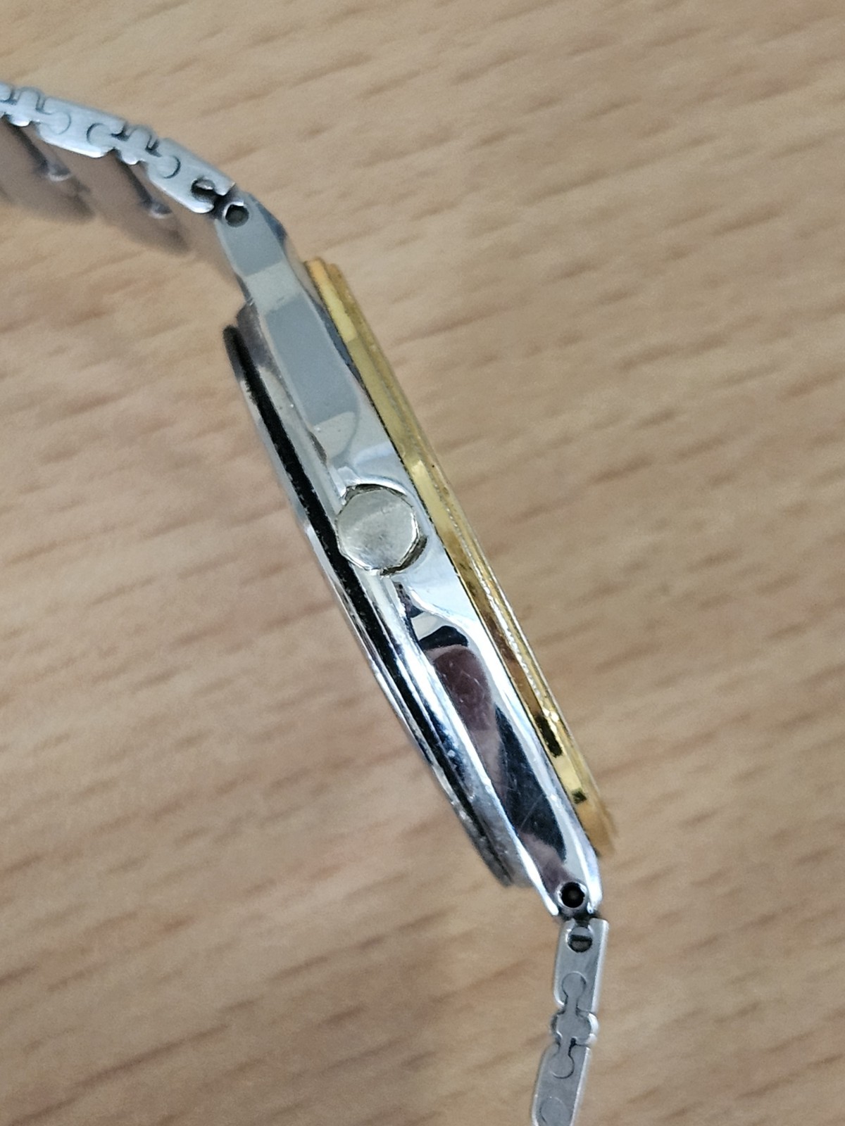 Asprey gold plated Steel quartz gent’s watch