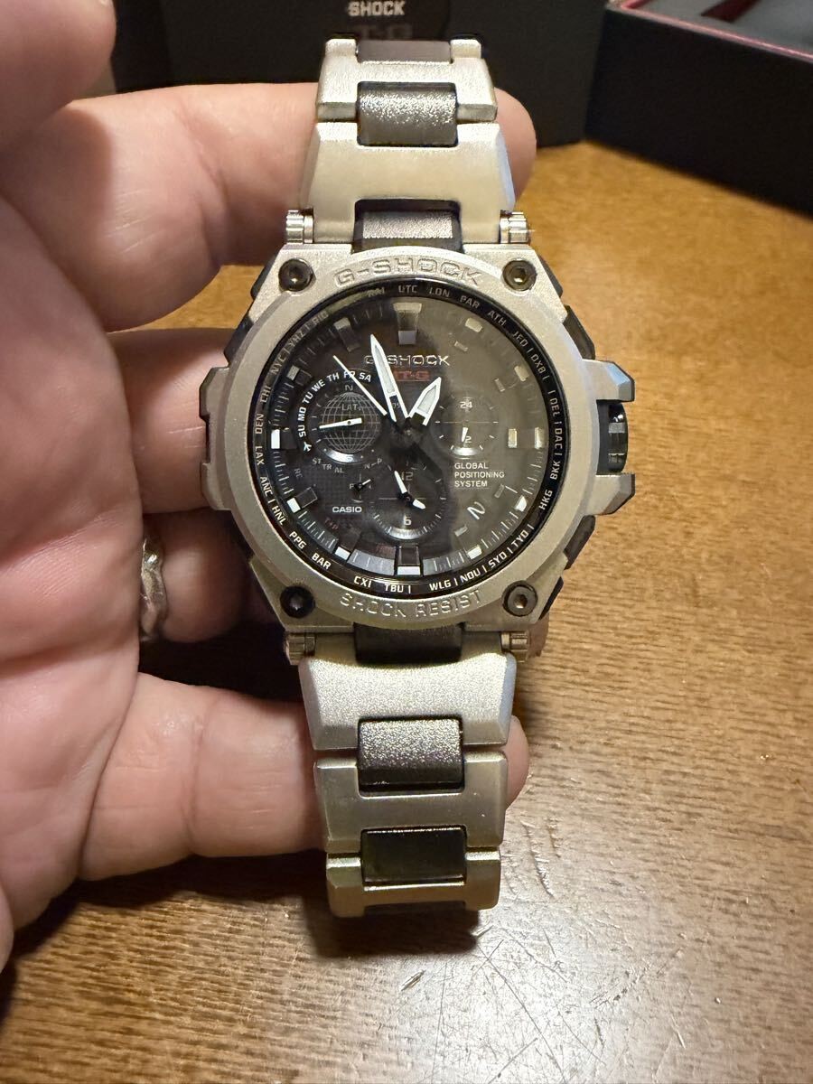 MTG S1000RS 1AJF CASIO G SHOCK wristwatch MT G radio solar chronograph worn twic
