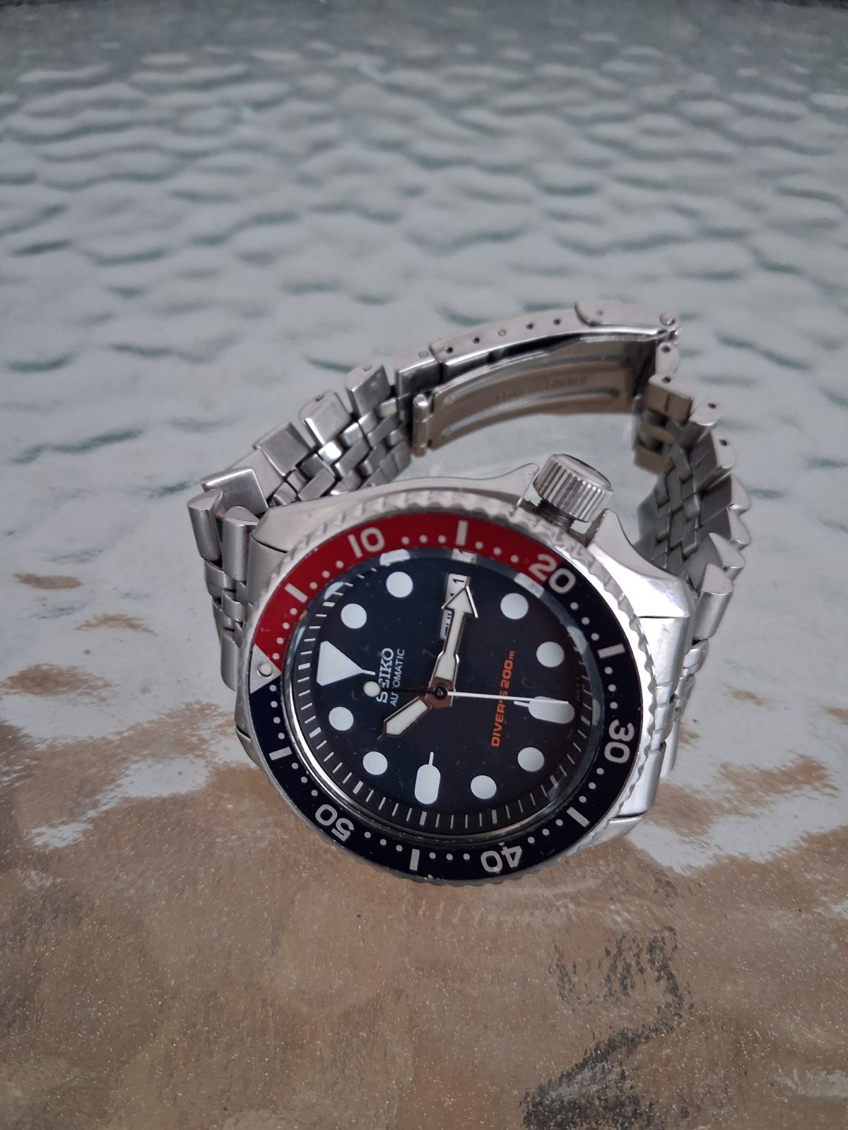 Seiko Prospex Blue Men’s Watch – SKX009K2