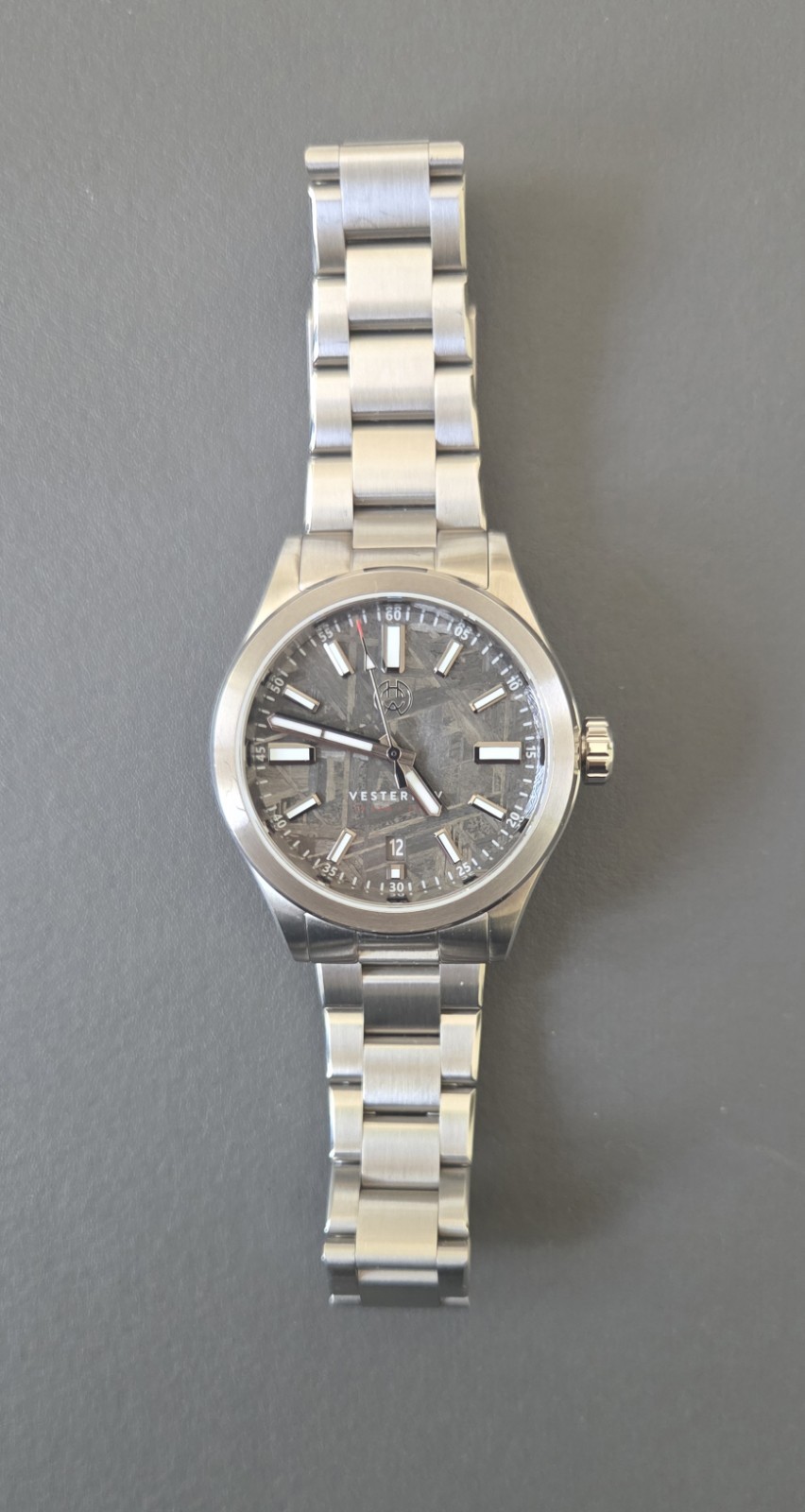 Henry Archer Vesterhav Polaris 40mm Automatic, 20 ATM, Meteorite Gray Dial, Date