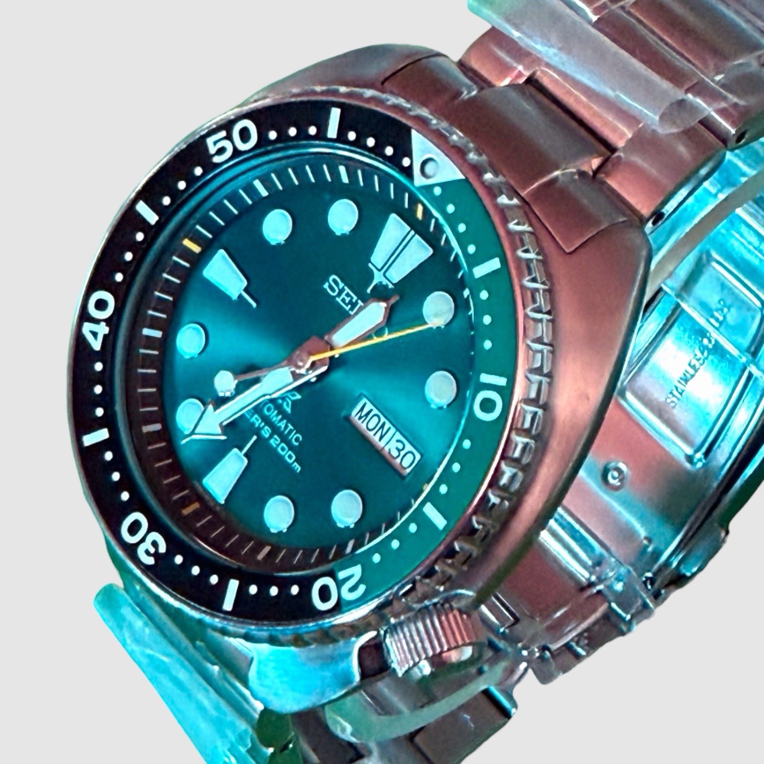 Seiko Prospex Turtle SRPB01K1 Green Dial LE NOS Full Kit – Rare Emerald Diver