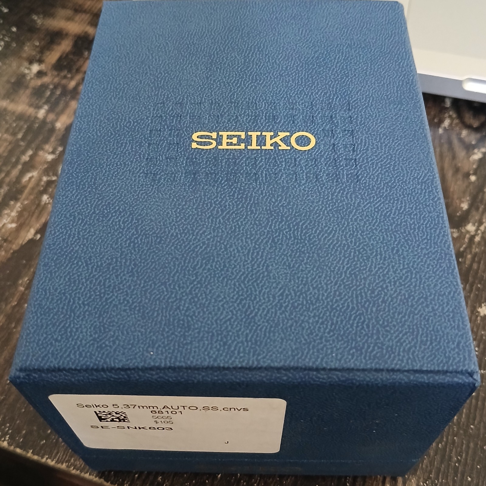 Seiko 5 Sports Beige Men’s Watch – SNK803