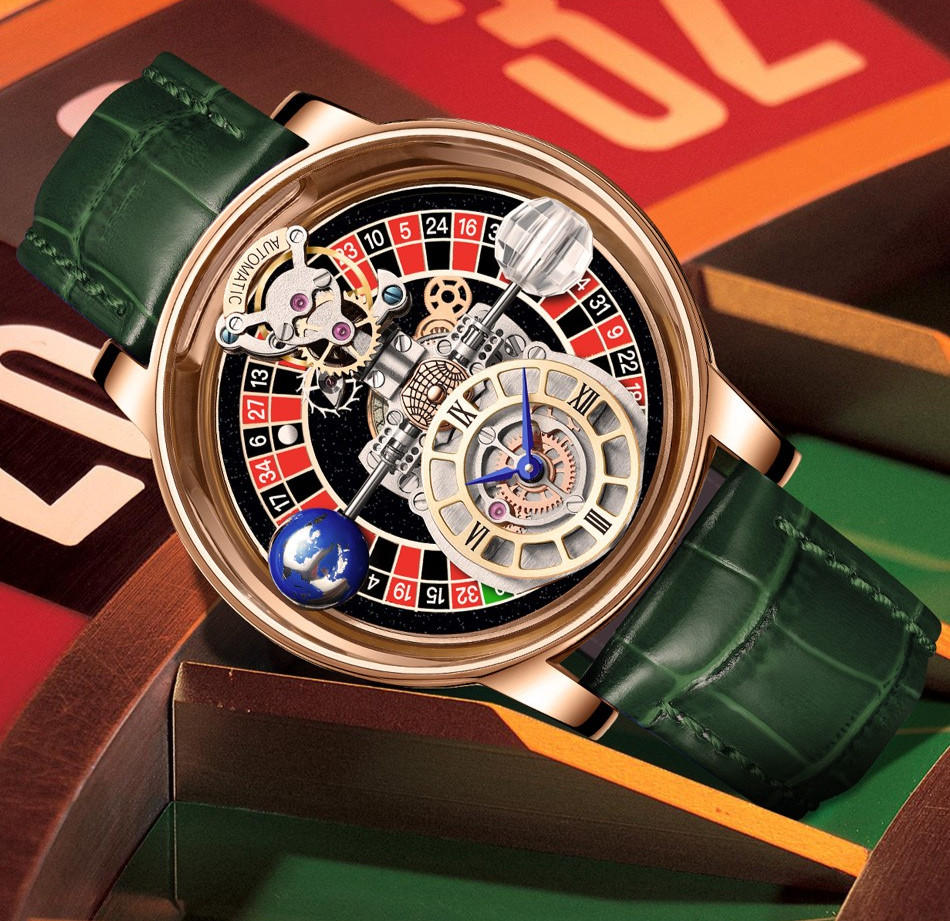 2024 PINDU Men’s Quartz Watch Celestial Series Personality Leisure Formal
