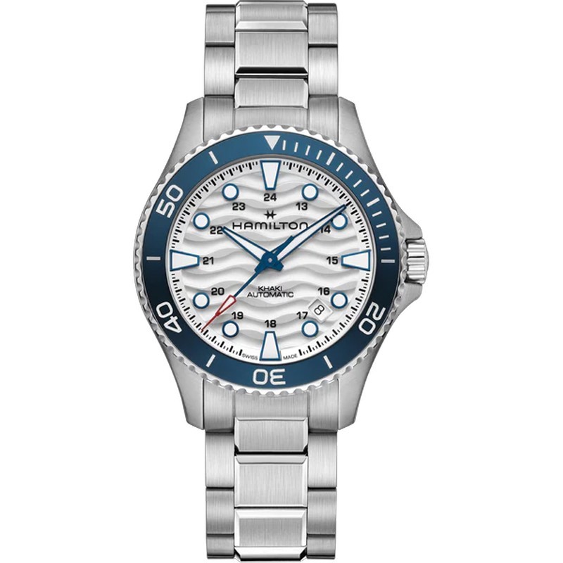 New Hamilton Khaki Navy Scuba 40mm White Dial Men’s Watch H82425110