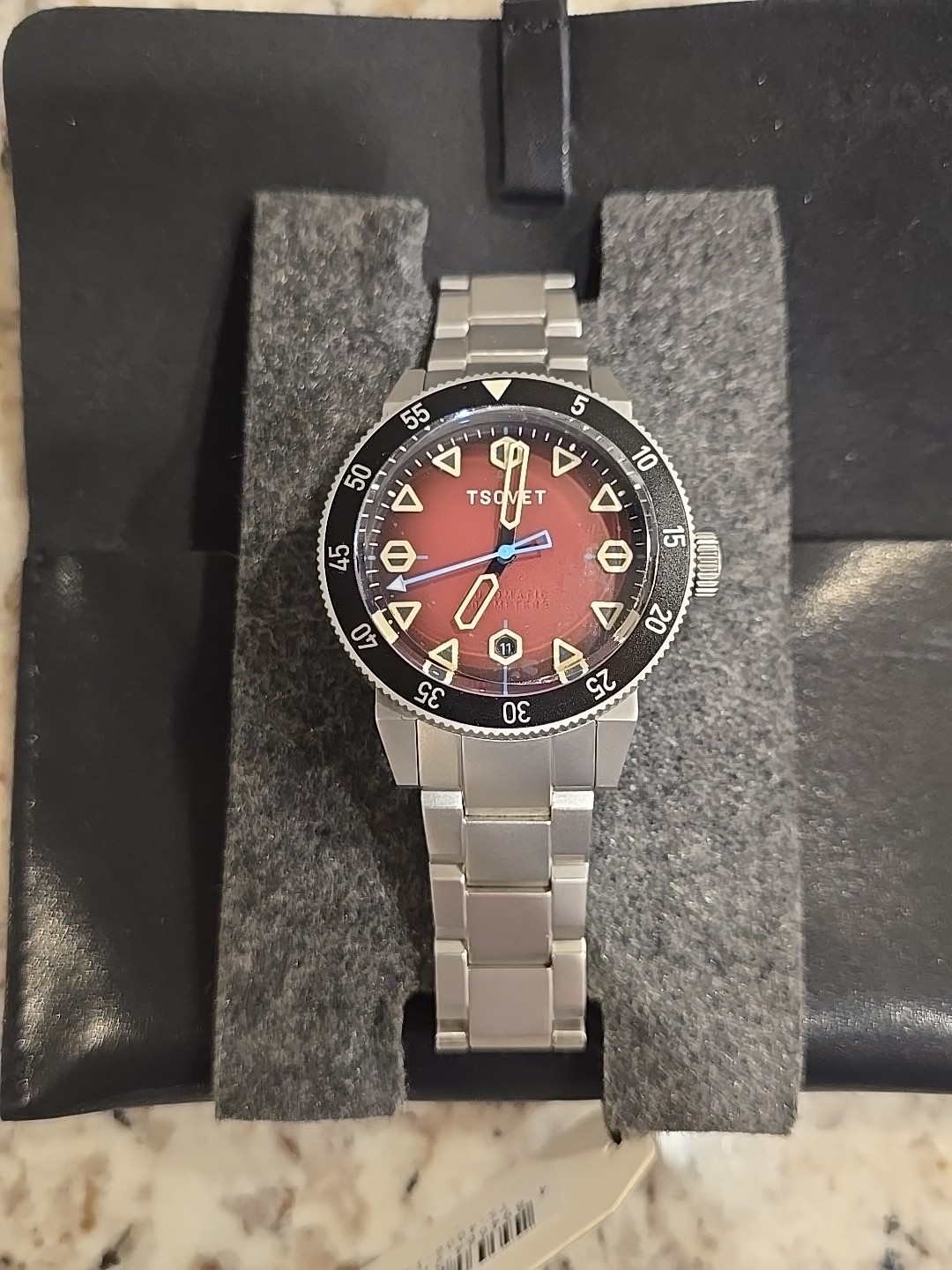 TSOVET JMT-DW42 GLOBAL EXPLORER II Maroon TS-4006-11