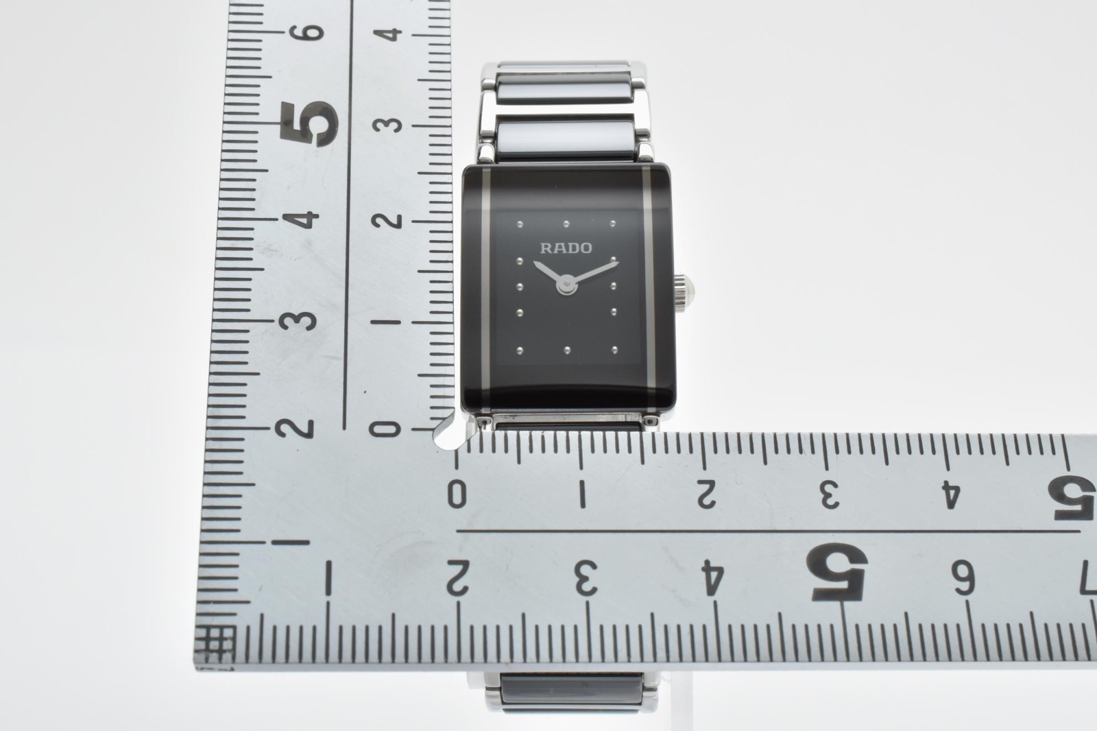 [NEAR MINT] RADO DiaStar 153.0488.3 Black Dial 18mm Women’s Quartz Vintage Watch