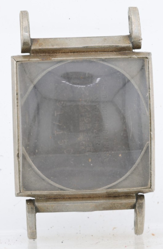 10k RGP WITTNAUER TANK WATCH CASE, 22.52×36.8mm, 15mm LUG, 19.4mm SEAT (M9)