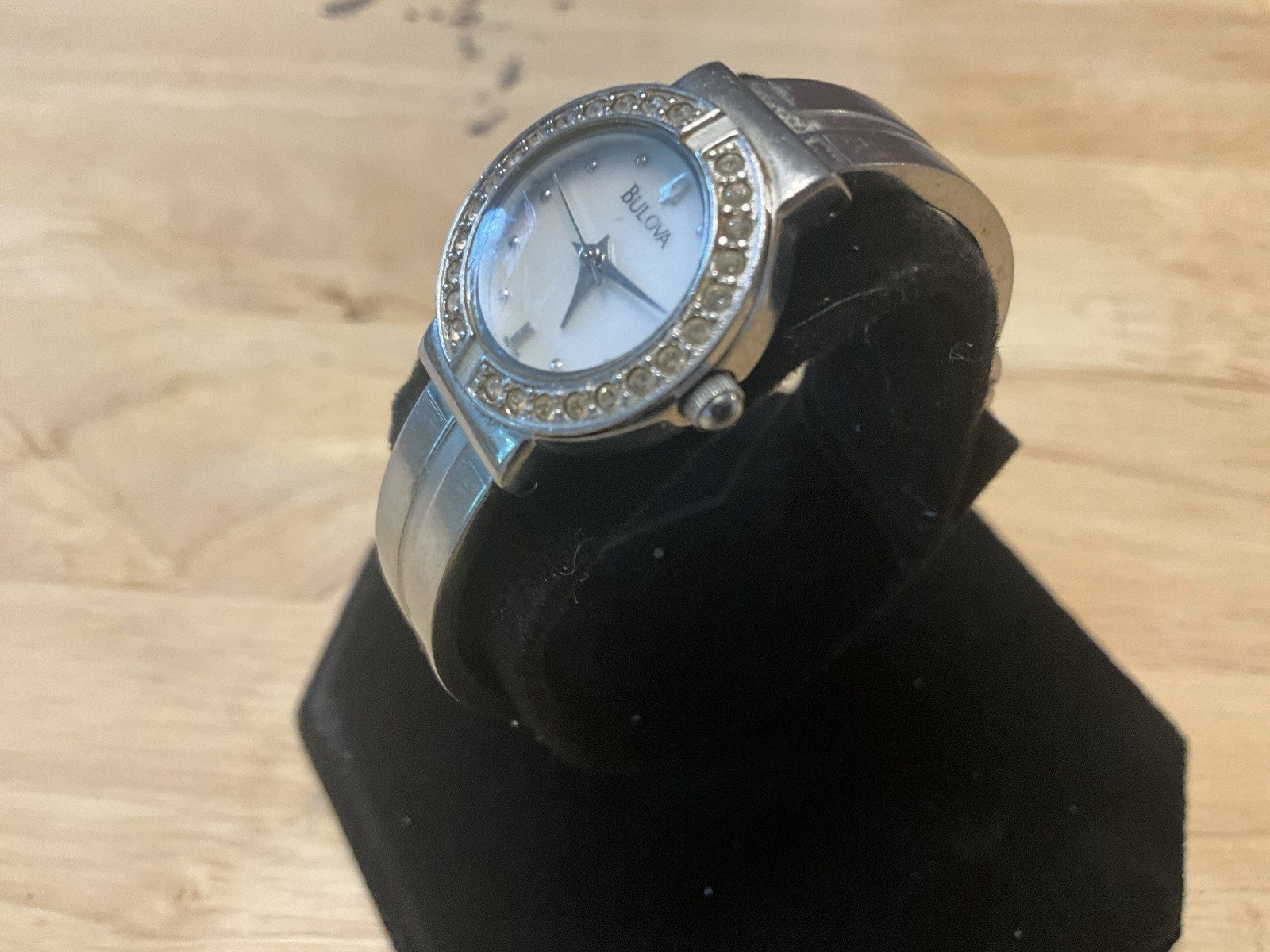 Bulova Ladies Dress Watch New Battery Installed 6” Band [See Description ]