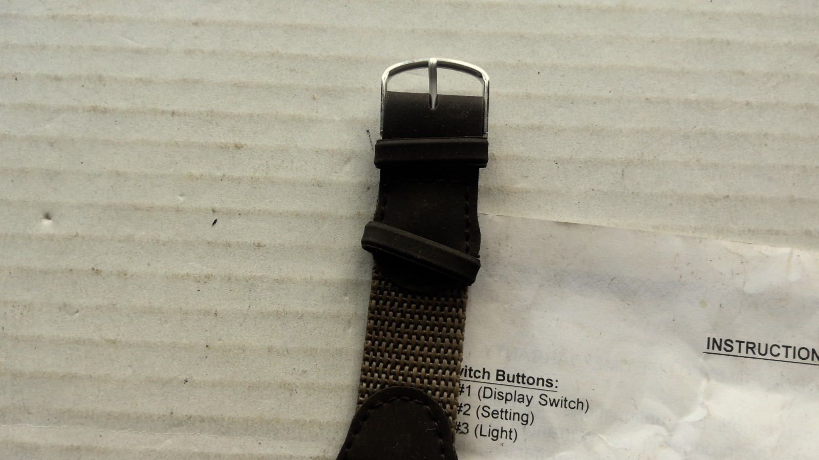 Lifelong Quartz Wrist Watch with Instruction Paper Hanig & Co Digital China
